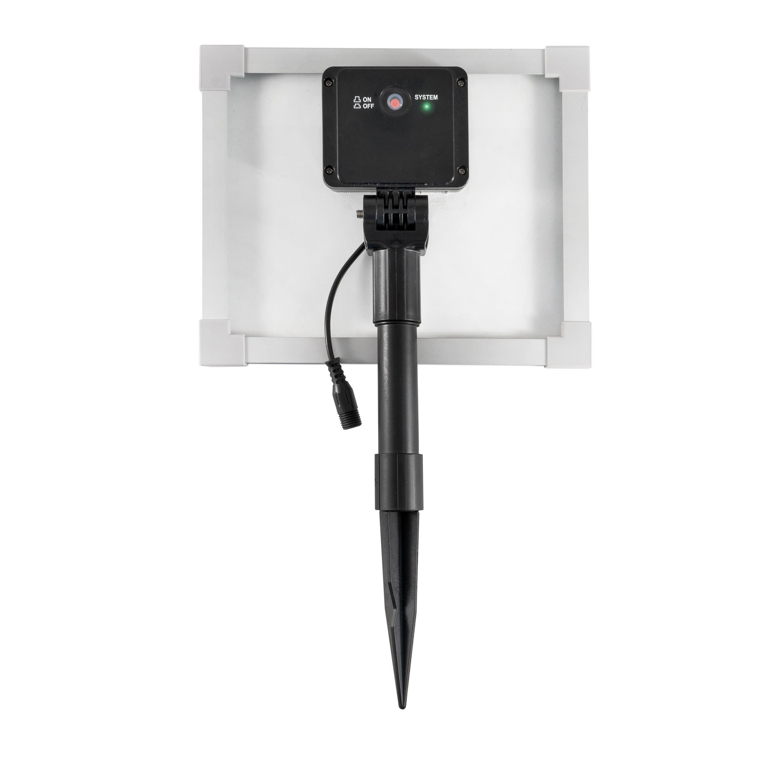 esotec Solarpumpe Pumpen-System 6/140 LED+Akkuspeicher Deko-Brunnen Wasserspeier 101921 (Komplettset)