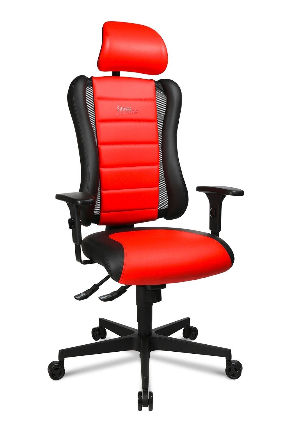 TOPSTAR Bürostuhl Drehstuhl, SITNESSRS, Rot, B 68 cm, T 68 cm