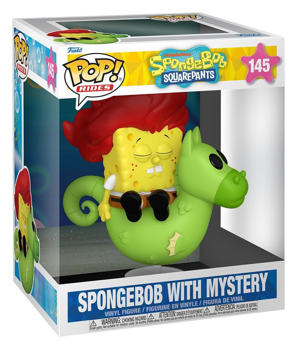 Funko Merchandise-Figur SpongeBob Schwammkopf POP! Rides Deluxe Vinyl Figur SpongeBob & Myster