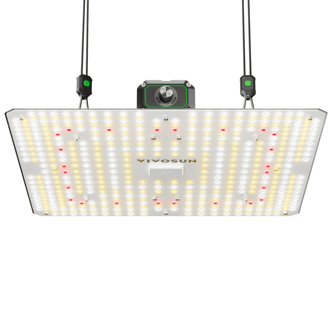 VIVOSUN Pflanzenlampe VIVOSUN LumaLight, LED fest integriert, Vollspektrum, 150W High-PPFD für Indoor-Pflanzen