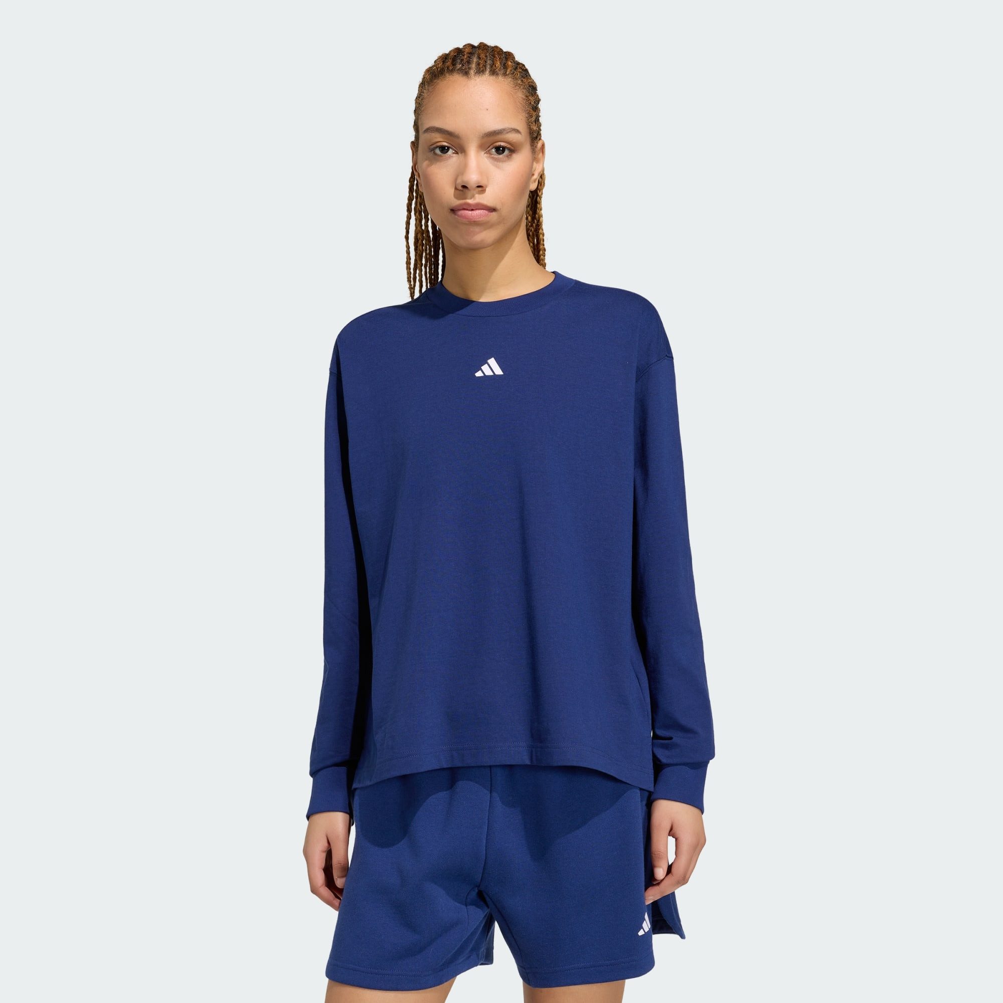 adidas Sportswear T-Shirt 3 STRIPES STUDIO BOYFRIEND LONGSLEEVE (1-tlg)