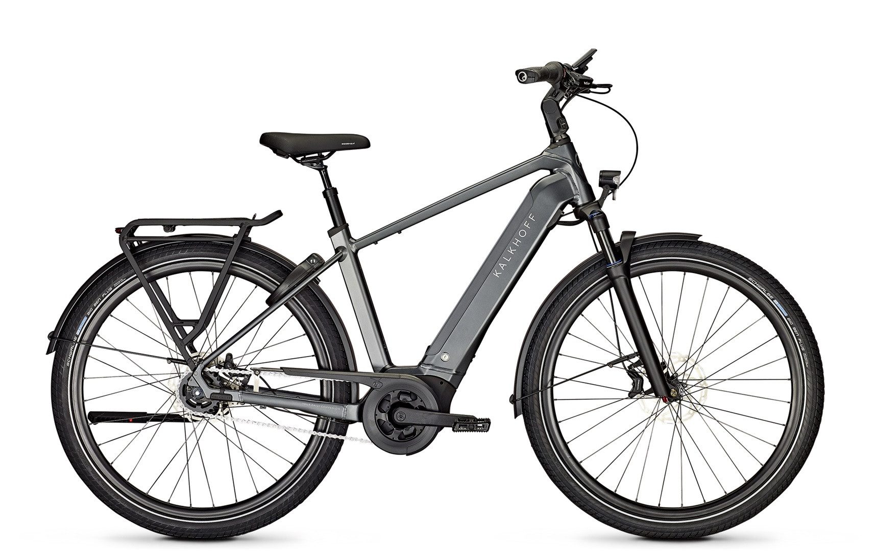 Kalkhoff E-Bike Kalkhoff Image 5.B Move+ FL 625 Wh Herren schwarz 2024, 5 Gang, Nabenschaltung, Bosch Performance Line smart System, 625 Wh