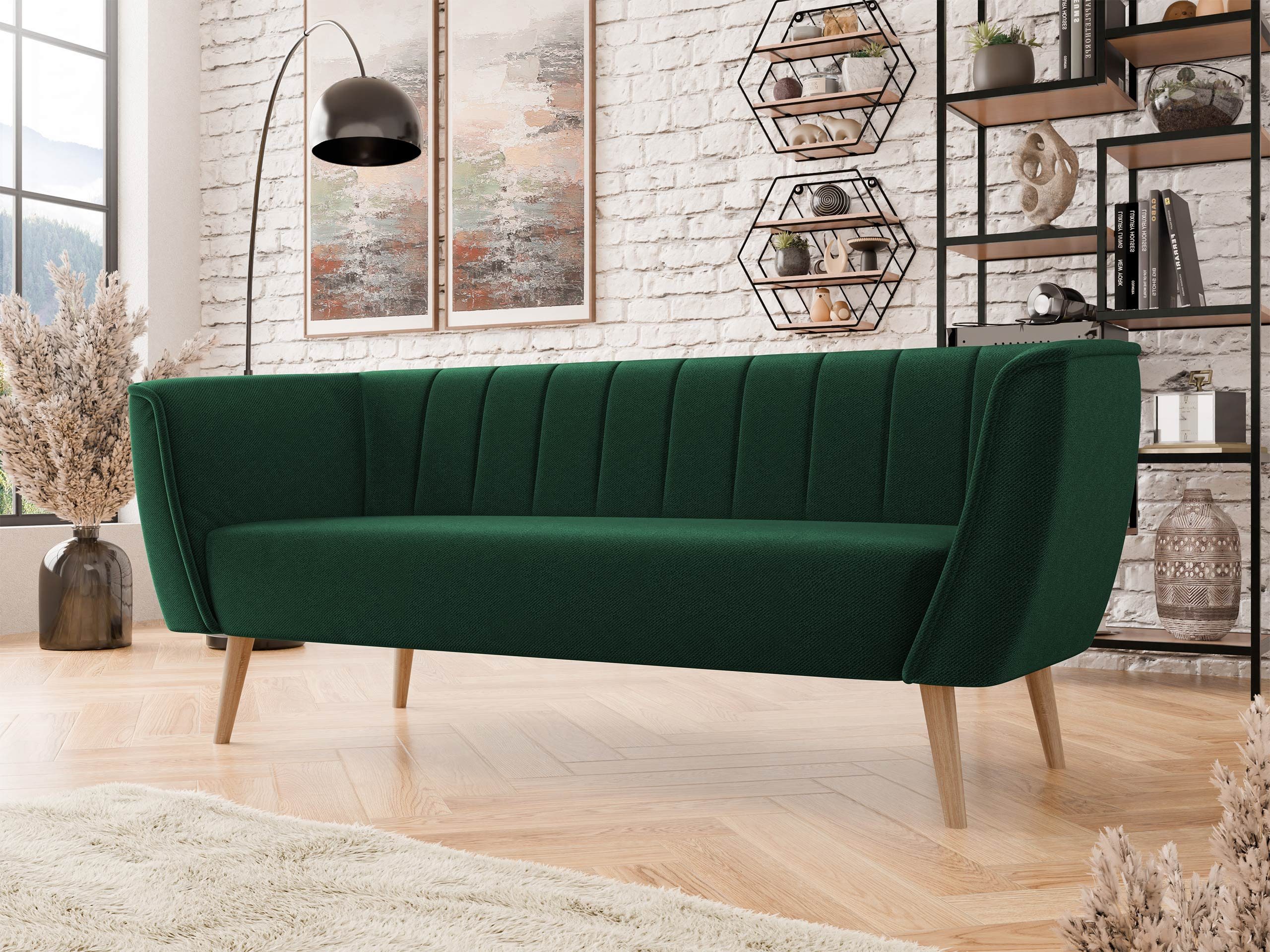 MIRJAN24 Sofa Pas 3, Holzkonstruktion, 182x74x75 günstig online kaufen