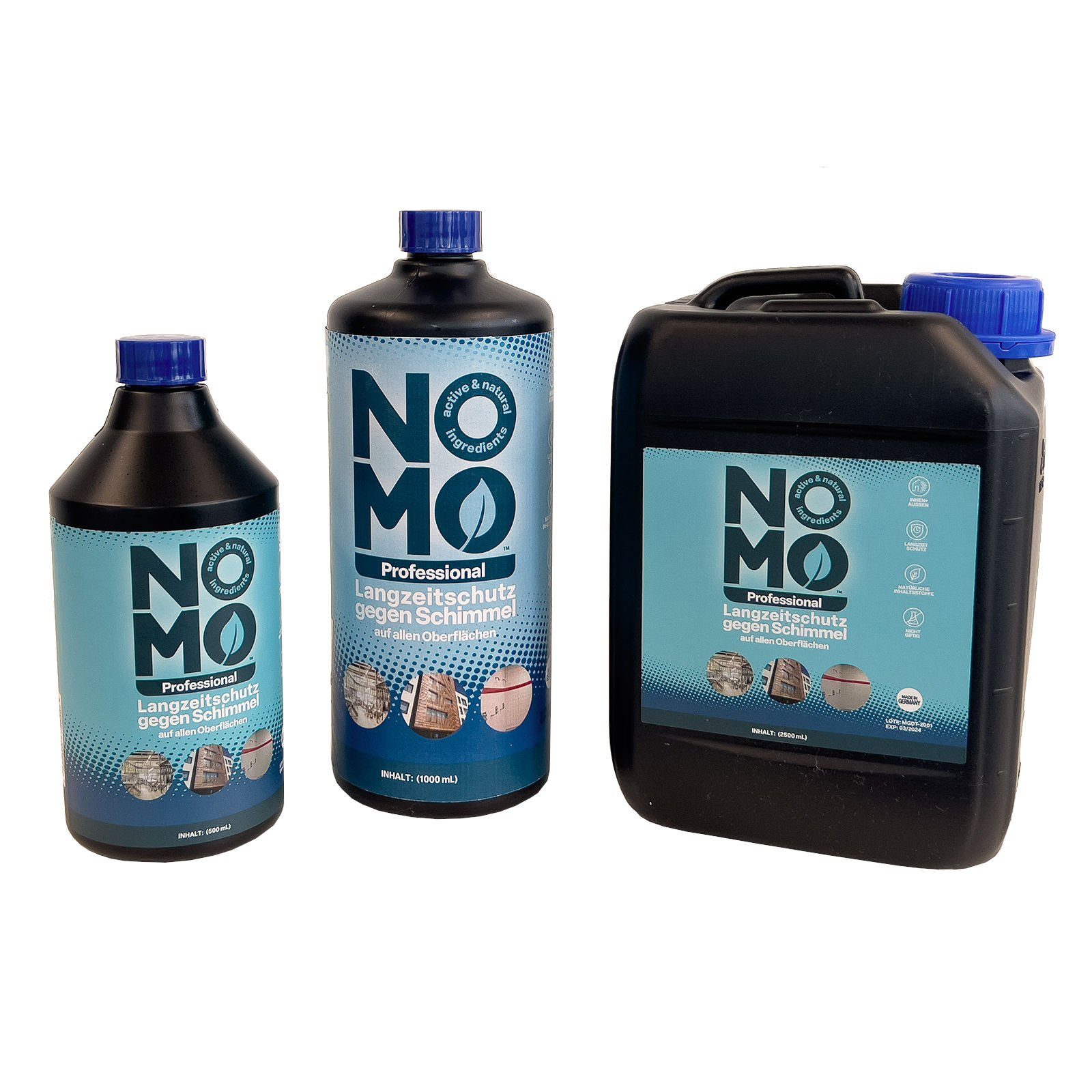 NOMO Professional Langzeitschutz gegen Schimmel - 1 Liter Schimmelentferner