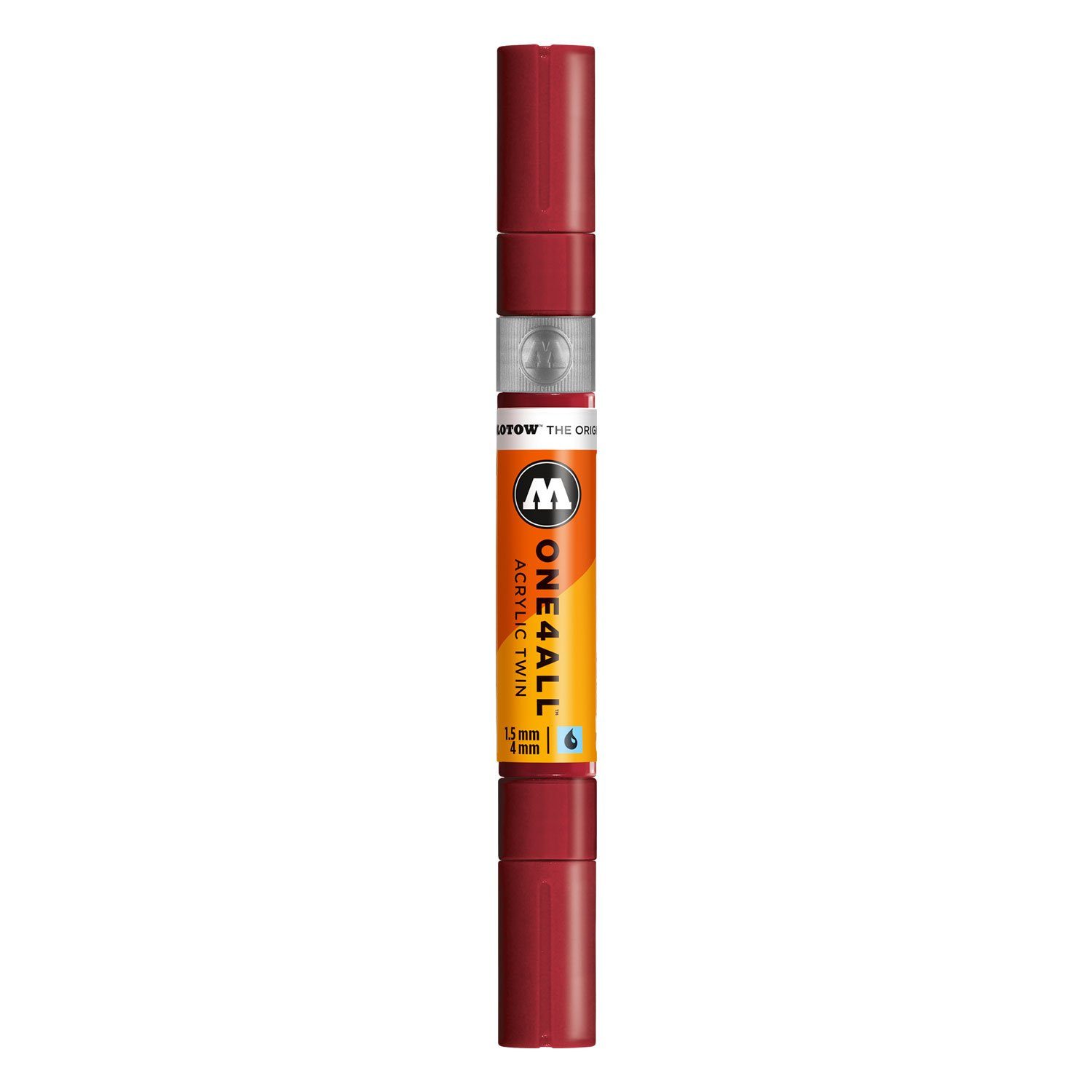 MOLOTOW Marker ONE4ALL Acrylmarker TWIN Burgundrot