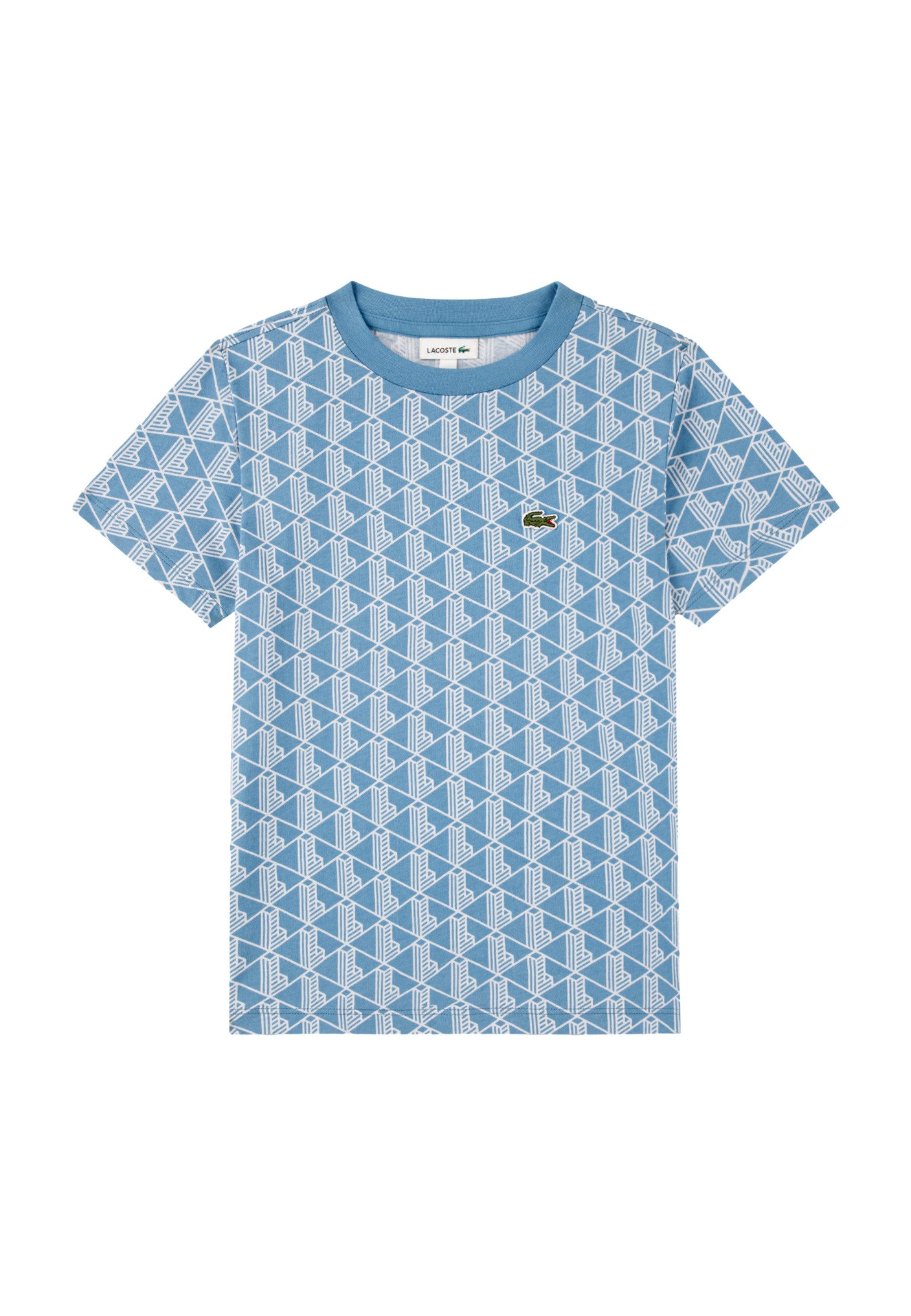 Lacoste T-Shirt T-Shirt LCB MONOGRAM Kurzarmshirt (1-tlg., 1)