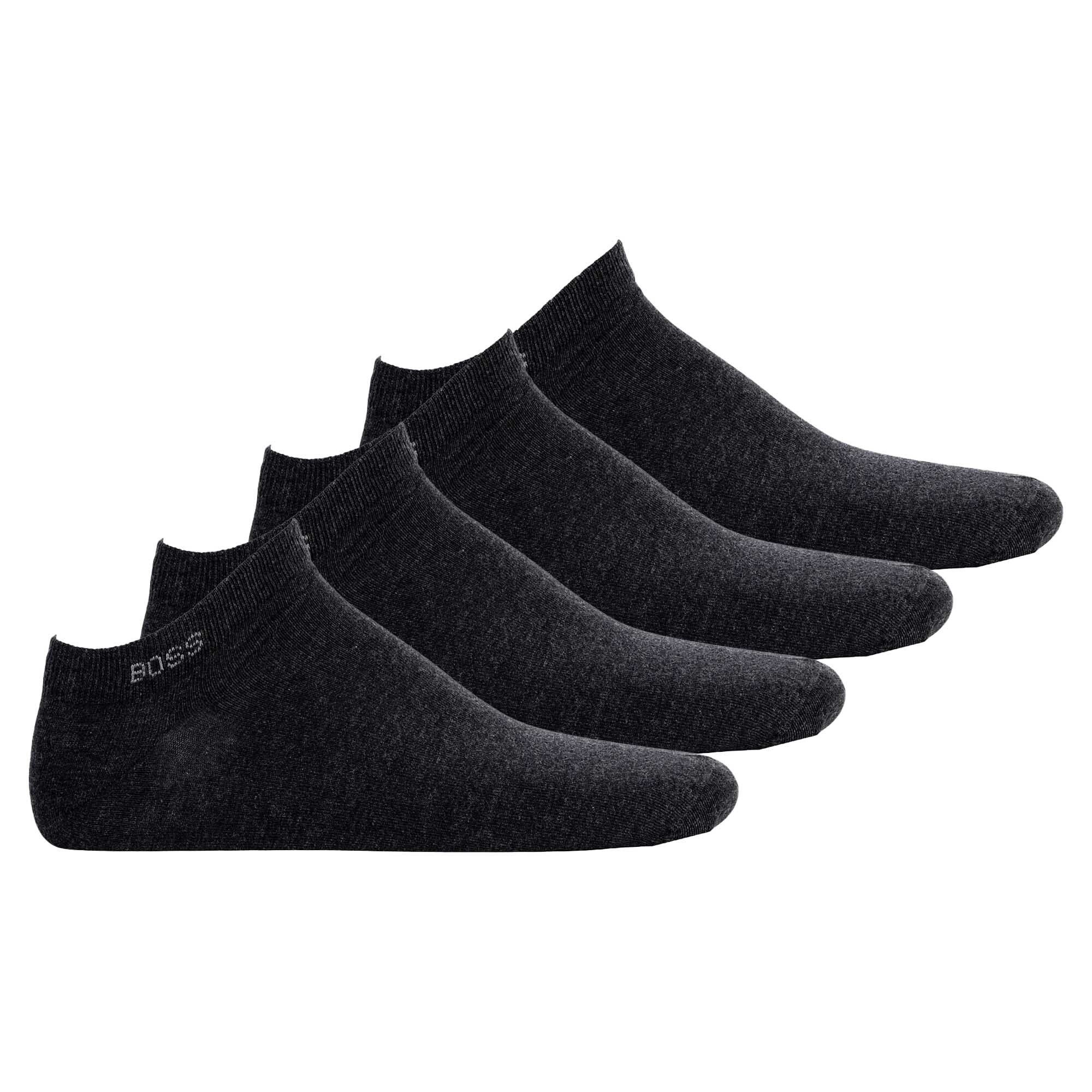 BOSS Sneakersocken Herren Sneaker-Socken, 4er Pack - AS Uni CC Anthrazit | Sneakersocken