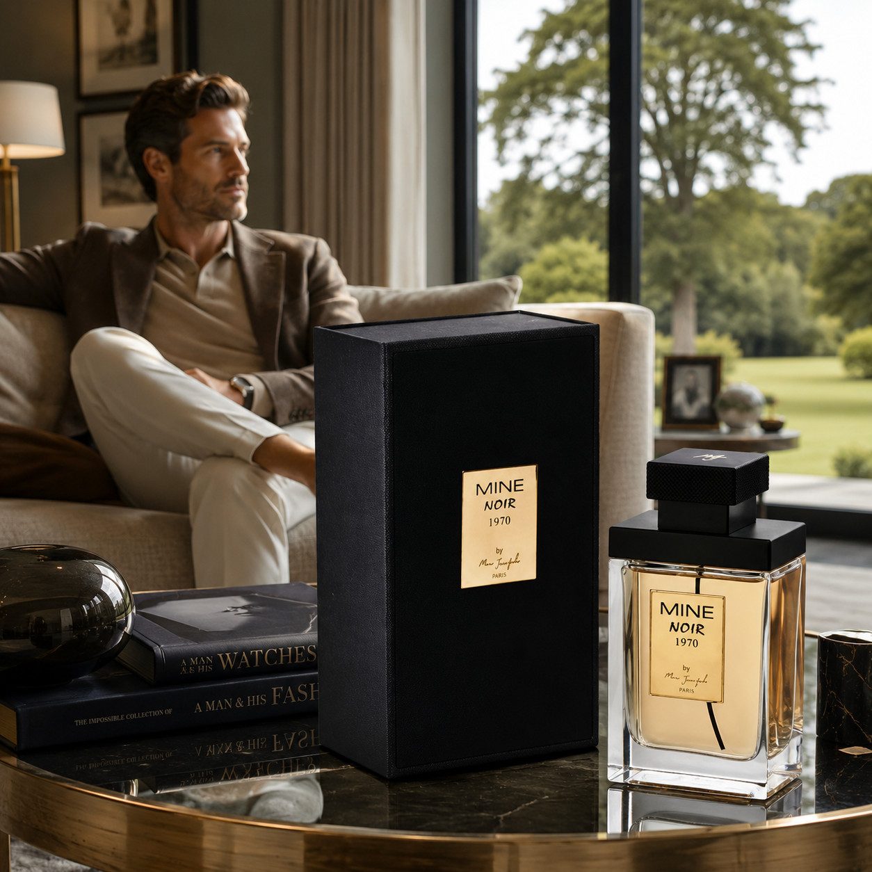 Marc Joseph Paris Eau de Parfum MINE NOIR PARIS 1970 Herrenduft, Blumig, Aquatisch, Holzig, e100 ml, Hergestellt in Paris, Langanhaltend Herrenduft, Verführerisch