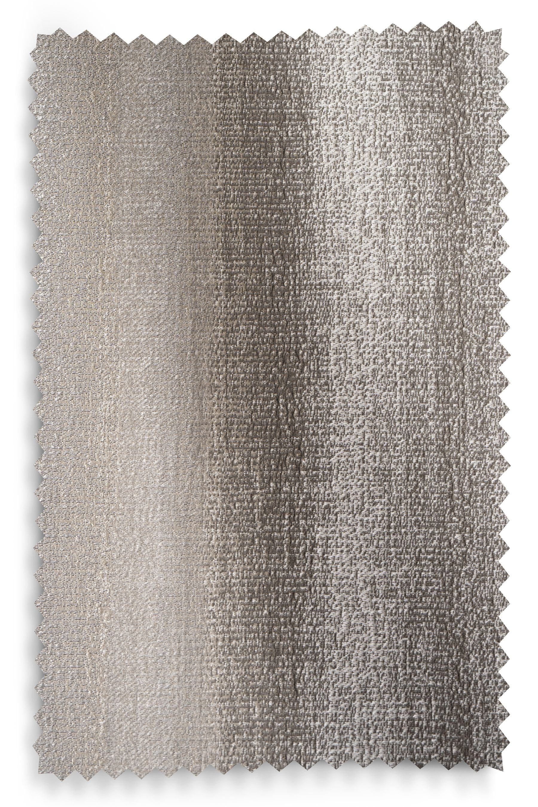 Grey Next, Ösenvorhänge mit (2 Metallic-Streifen, St) Vorhang Gefütterte Silver