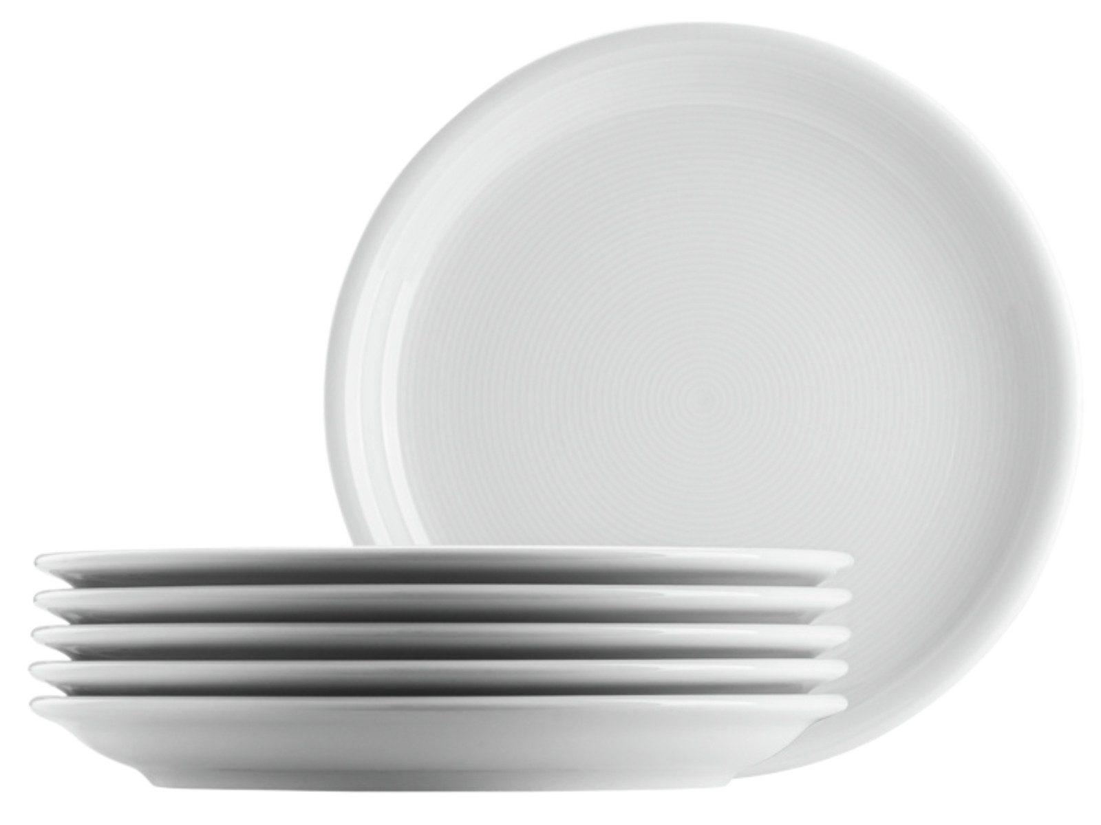 Thomas Porzellan Frühstücks-Set Trend weiss Frühstücksteller 20 cm Set 6tlg.