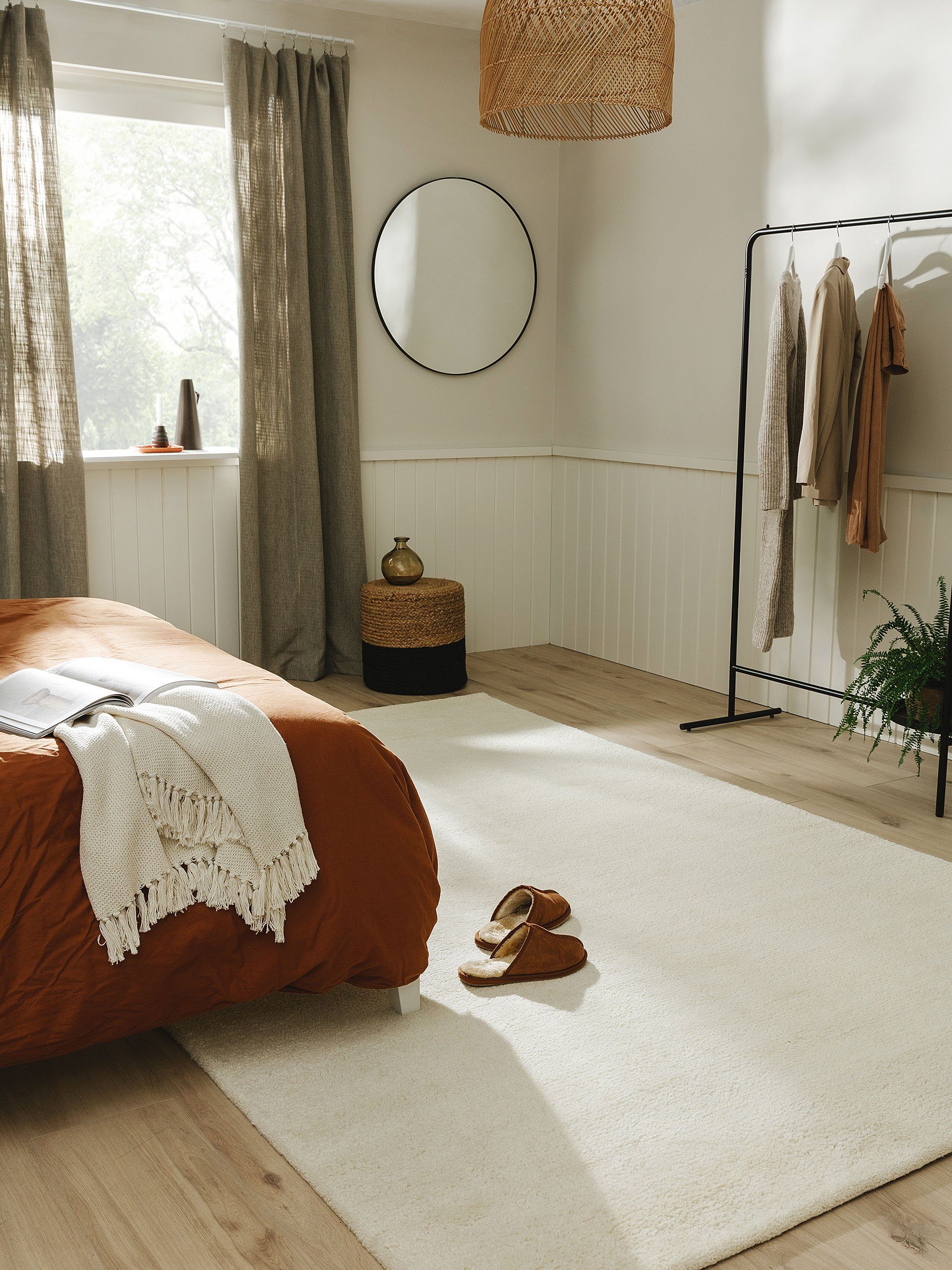 benuta Wollteppich Berber, rechteckig, Höhe: 31 mm, Kunstfaser, Berber, Eth günstig online kaufen