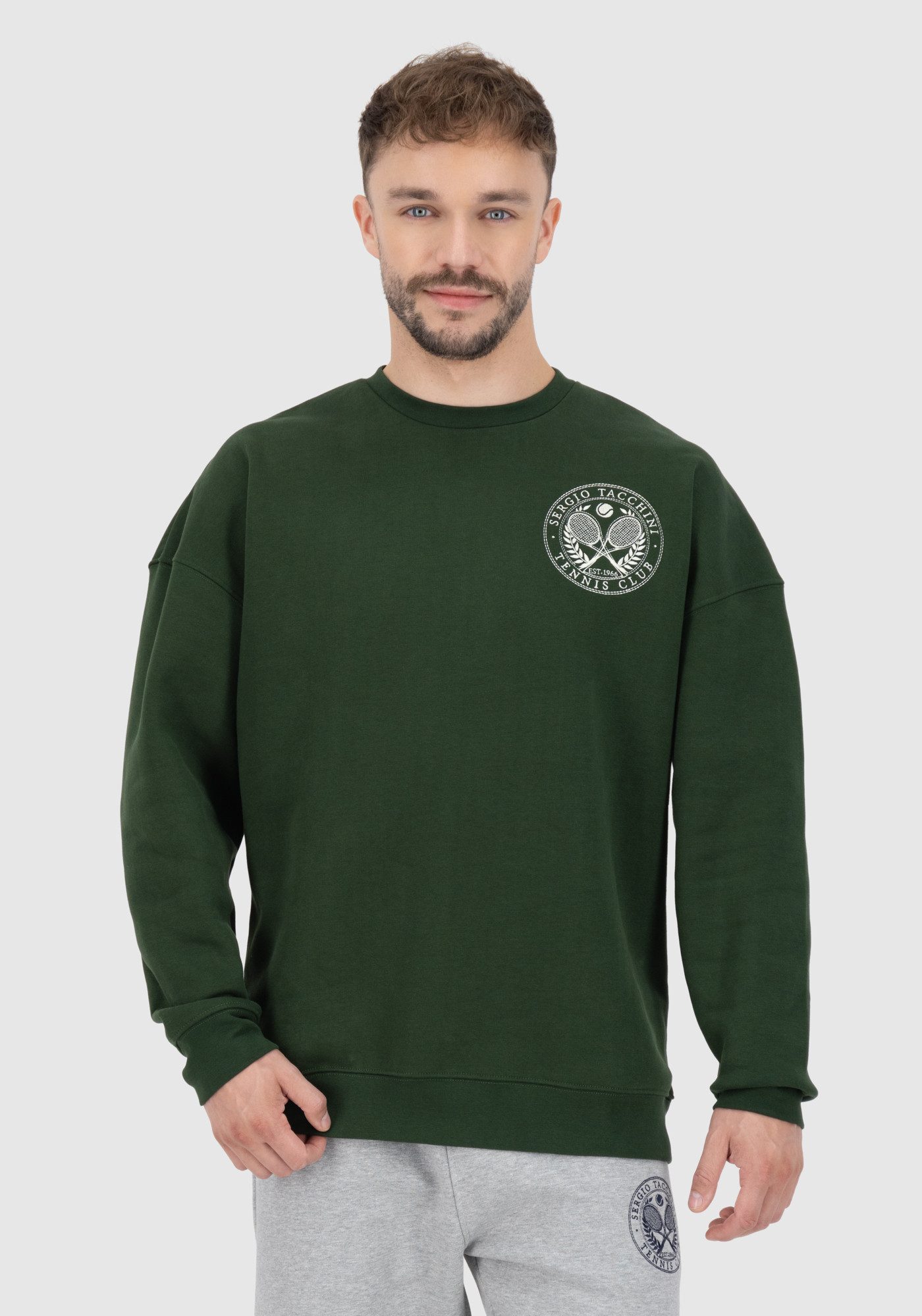 Sergio Tacchini Sweatshirt CIRCOLO SWEATER_ Herren Sweatshirt Herren, Pullover, Retro, Sportshirt, Outdoor, Sale