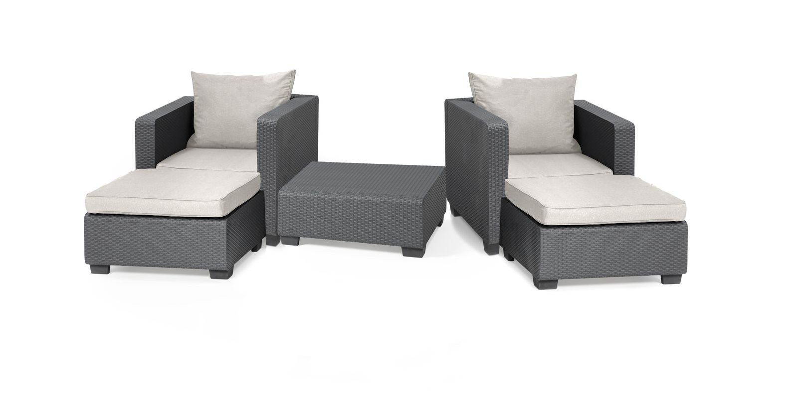 Keter Gartenlounge-Set Salta Gartenmöbel Set mit günstig online kaufen