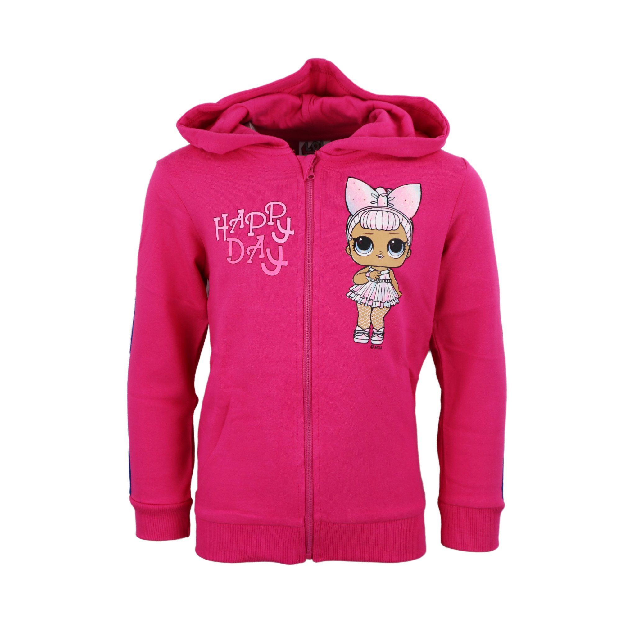 L.O.L. SURPRISE! Hoodie LOL Surprise Kinder Mädchen Kapuzen Pullover Gr. 104 bis 134