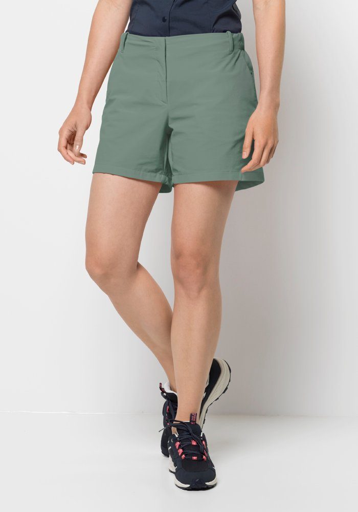 Jack Wolfskin Funktionsshorts PACK picnic-green & W GO SHORT