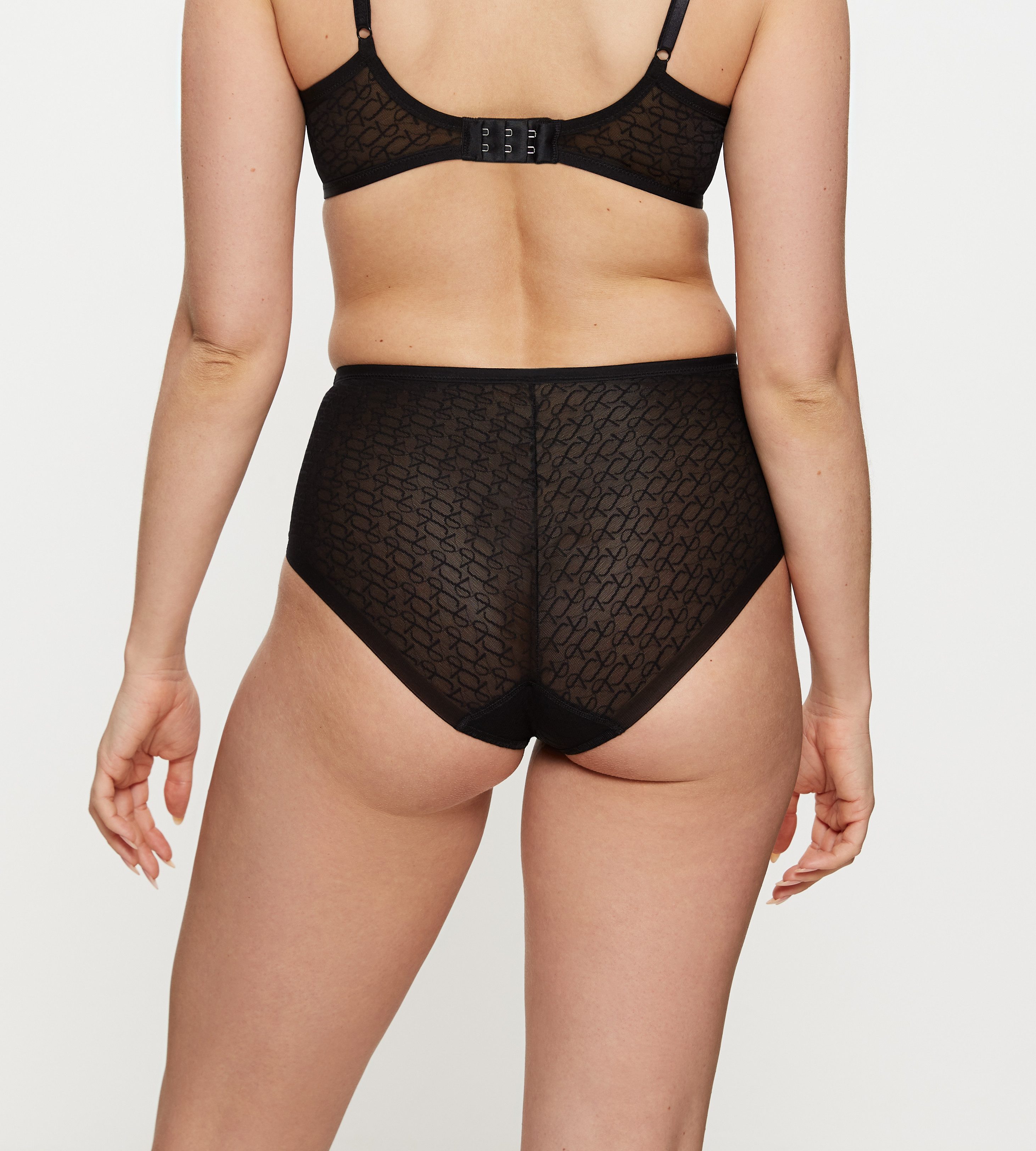 Triumph Maxislip Signature Sheer Monogramm-Tüll