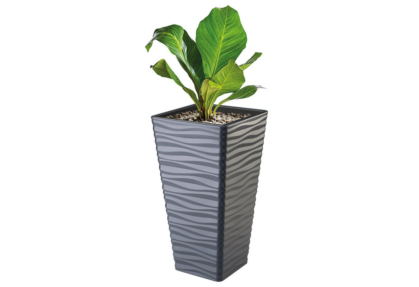 Thumbnail - FORM-PLASTIC Blumentopf, Sahara Dunes Slim Square 35