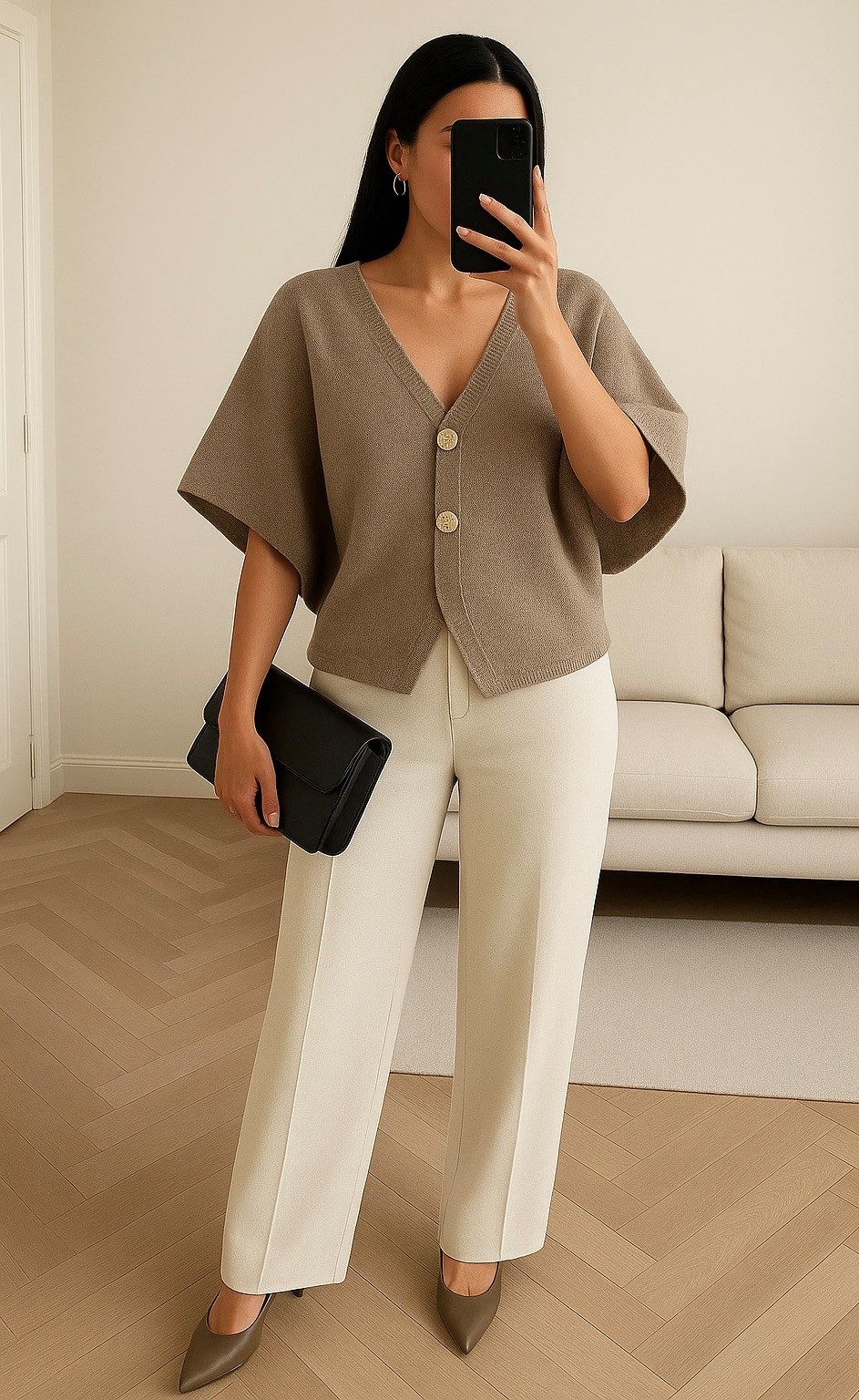 Worldclassca Strickjacke WORLDCLASSCA Strickjacke kurzarm Cardigan Strickpu günstig online kaufen