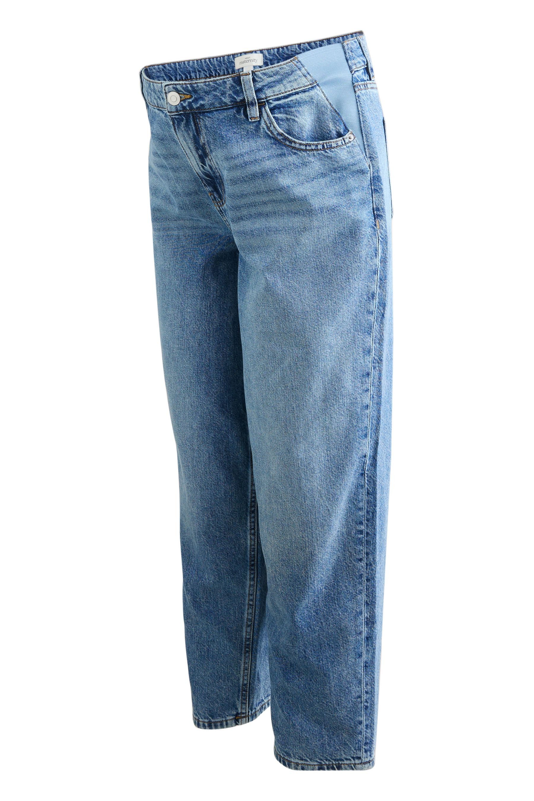 Next Umstandsjeans Barrel-Jeans aus 100 % Baumwolle, günstig online kaufen