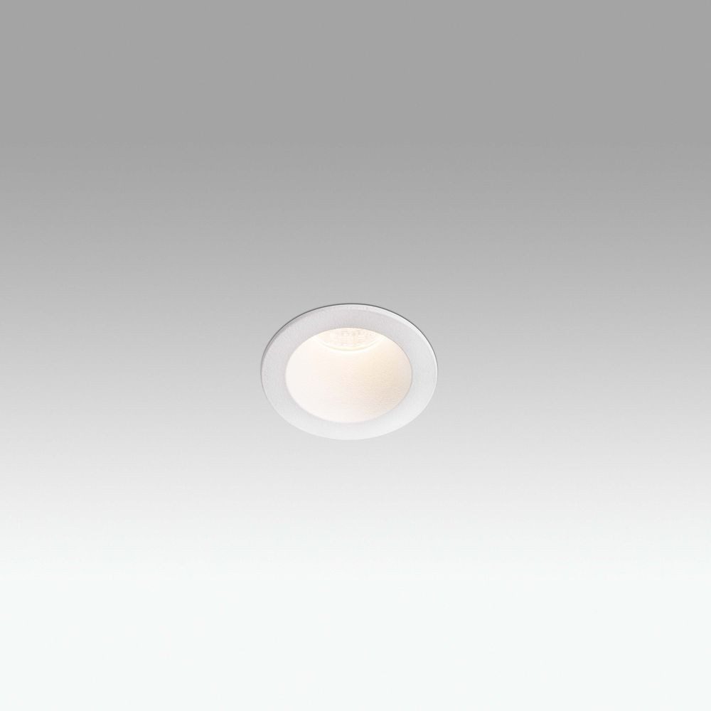 Faro Einbauleuchte LED Einbauleuchte Fox aus Aluminium in Weiß 40mm 2700K, LED