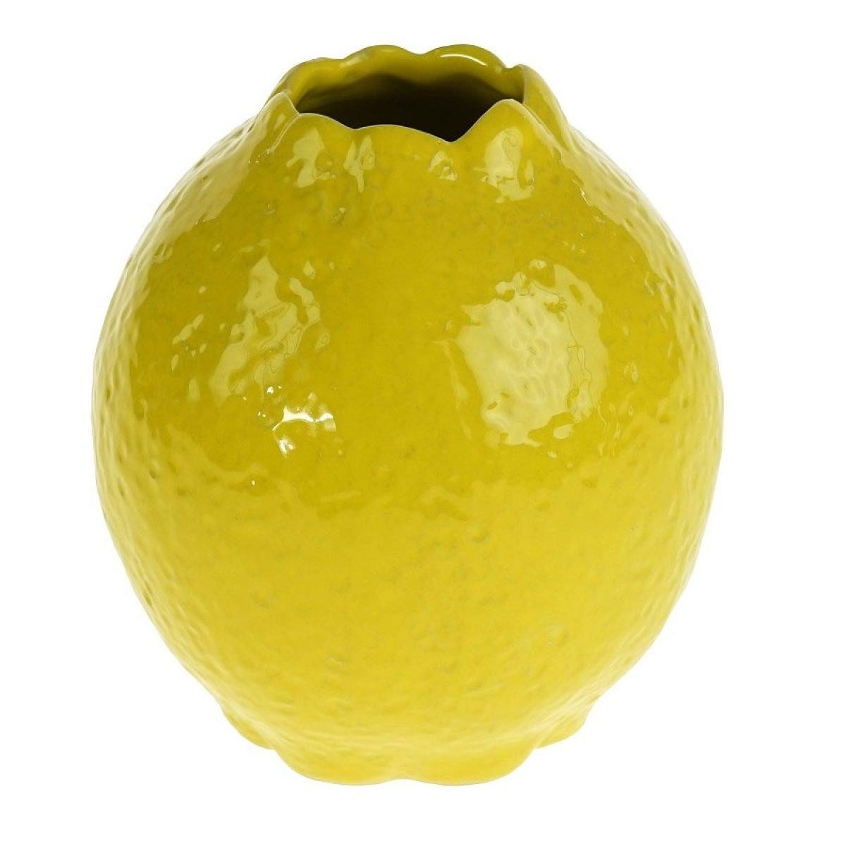 Werner Voß Dekovase Vase Zitrone Gelb (14,5cm)