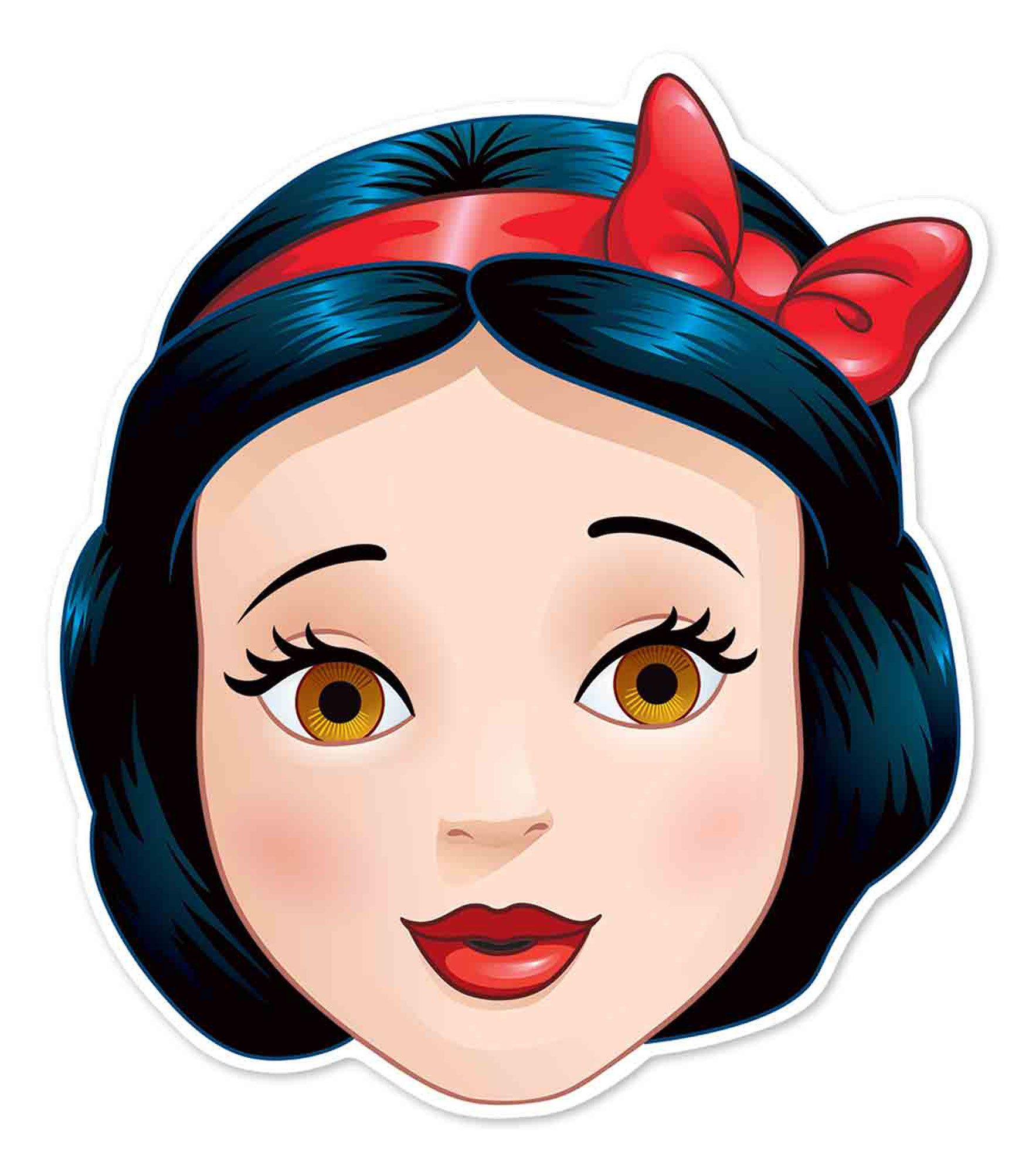 Verkleidungsmaske Disney - Masken - Schneewittchen Maske