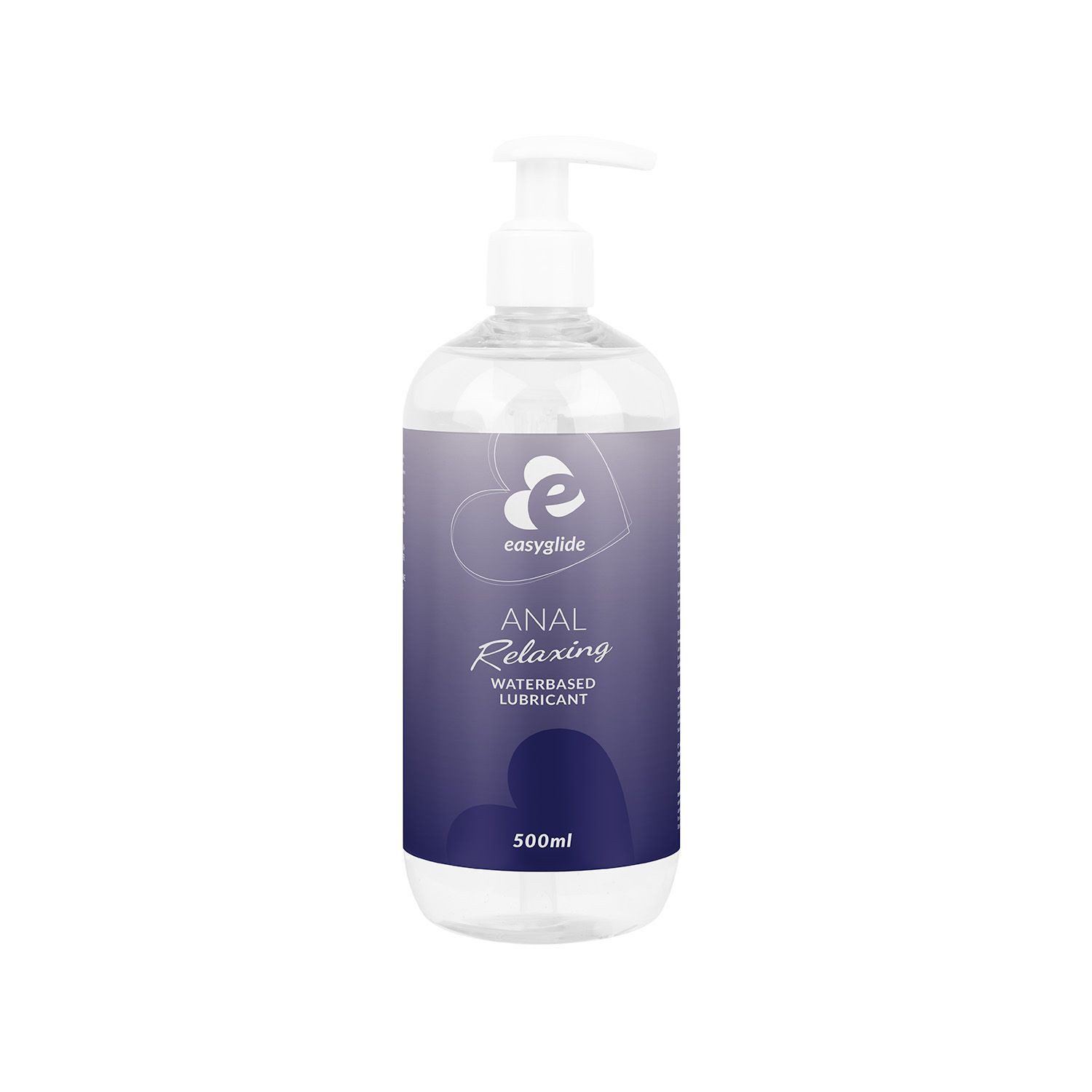 EasyGlide Analgleitgel Anal-Gleitgel - 500 ml Wasserbasiert Leicht betäubend - Durchsichtig