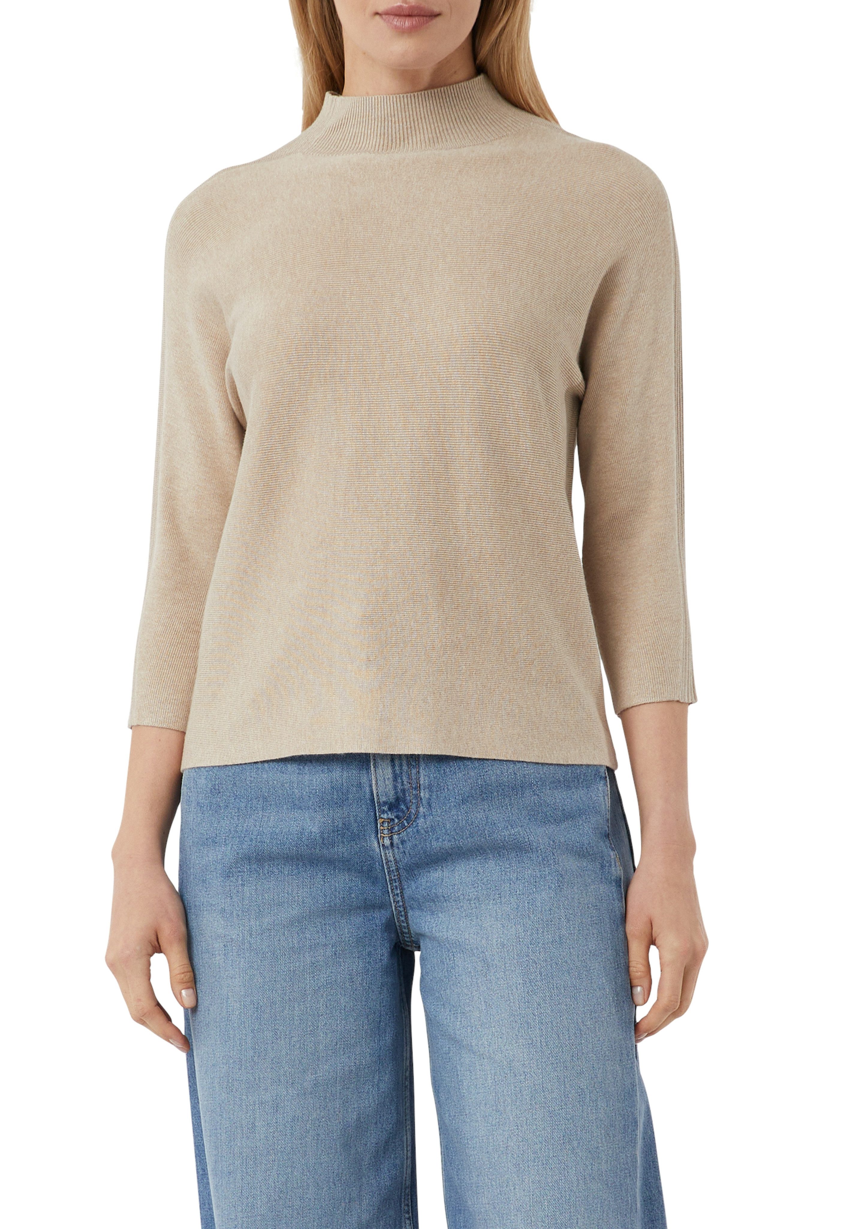 Comma Strickpullover mit Fledermausärmeln günstig online kaufen