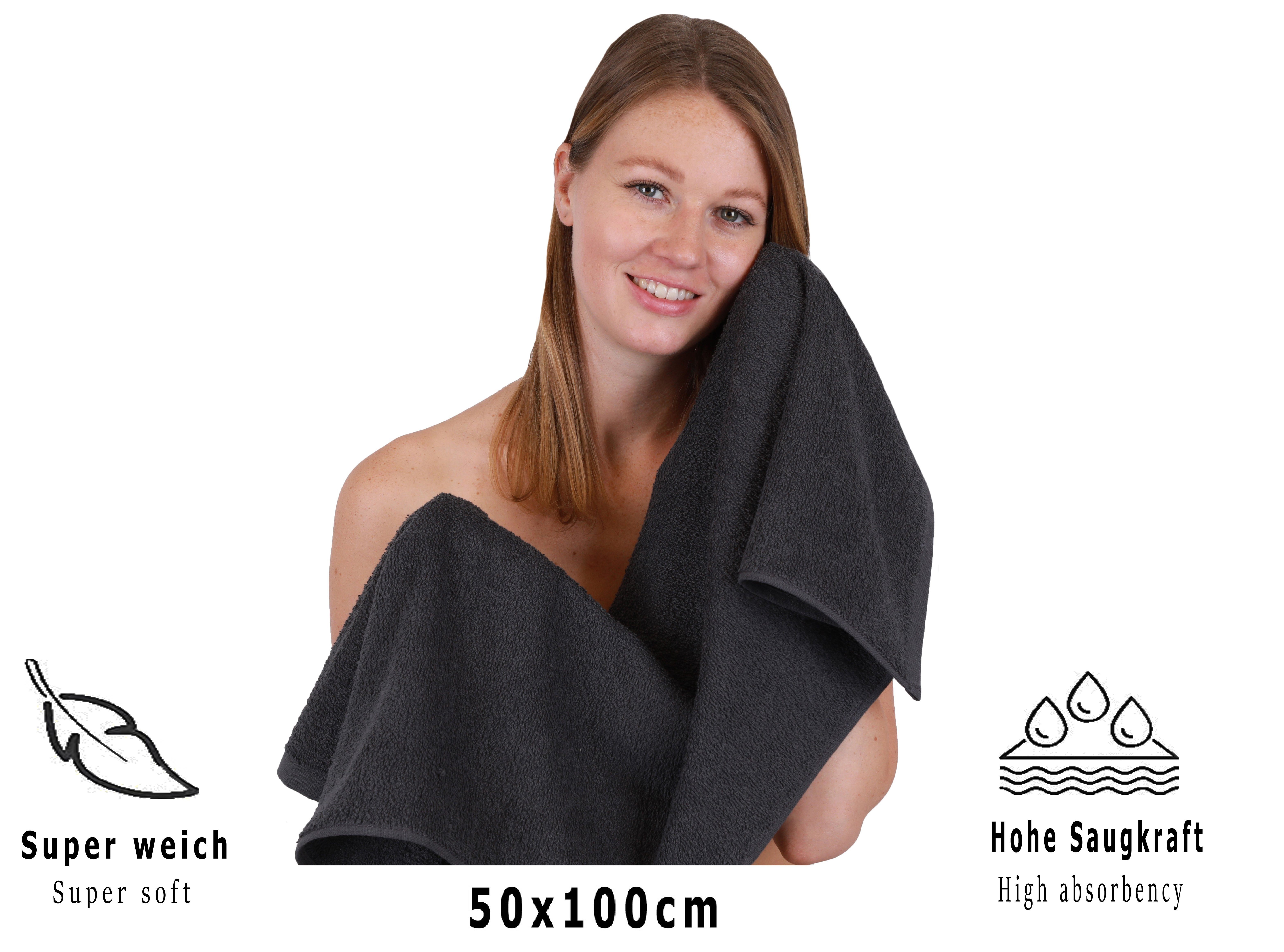 Betz Handtücher Berlin 6er Pack Handtuch-Set 50x100 cm, 100% Baumowlle – Bild 5 von 5