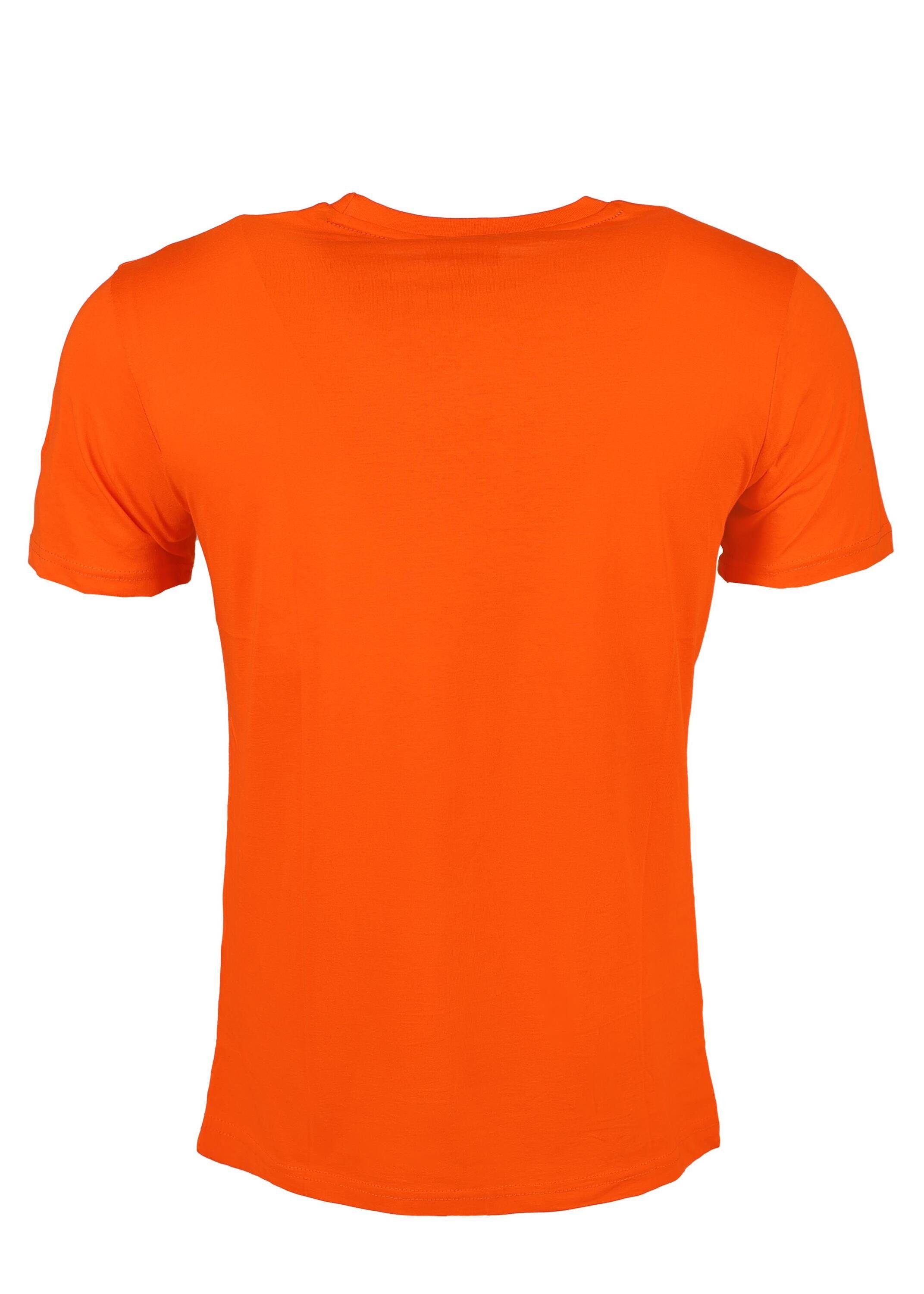 FuPer T-Shirt Tarik für Baumwolle, Fußball, Orange Kinder, aus Jugend