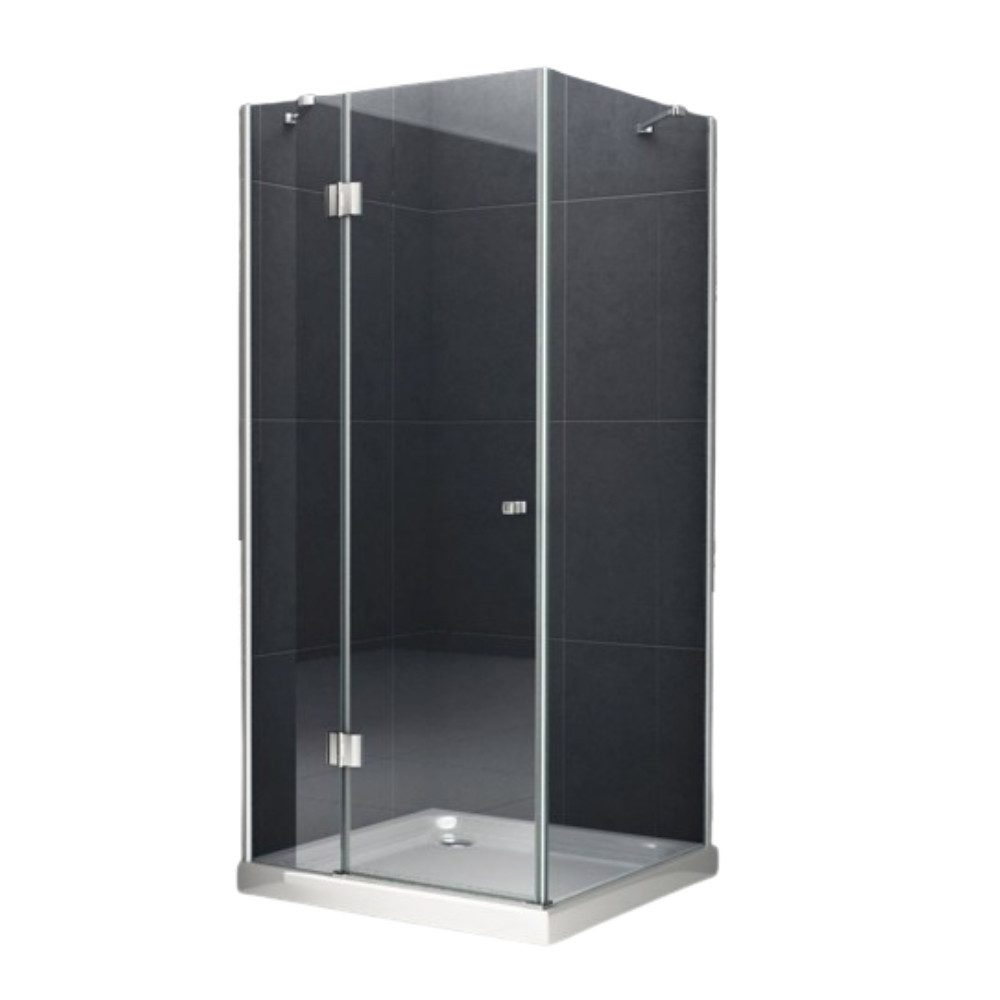 Eckdusche SIMILE Duschkabine Dusche Duschwand Duschabtrennung Duschtür Glas ESG