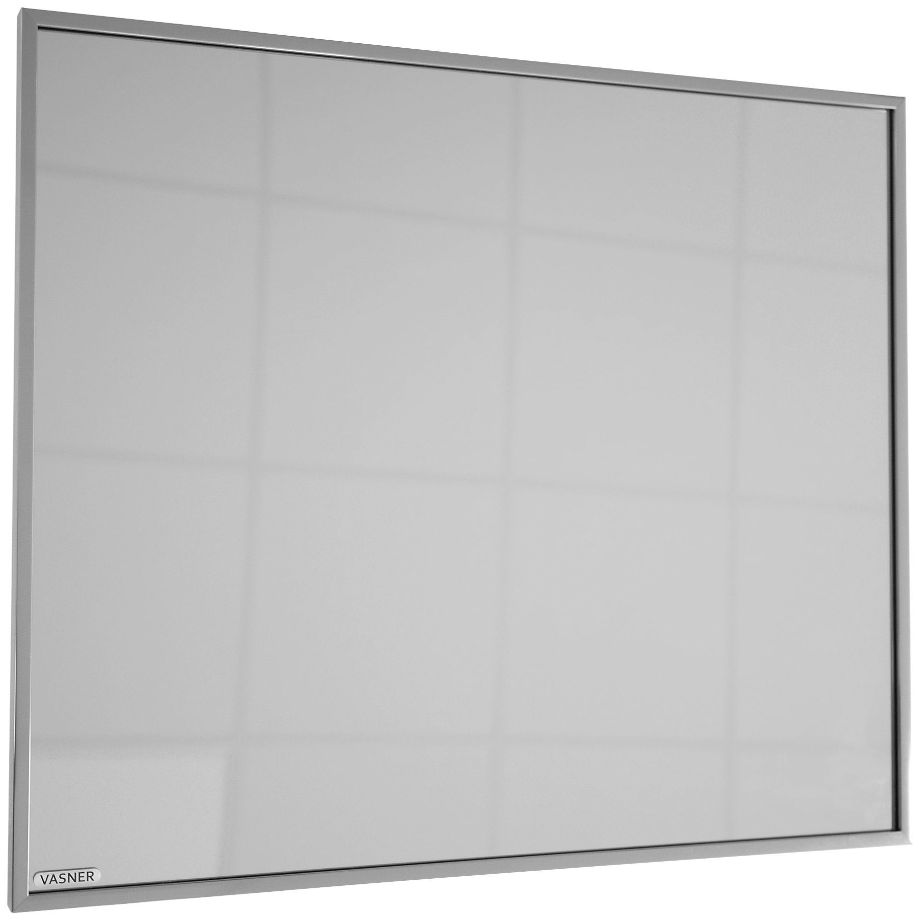 Spiegelheizung Zipris 400, S Infrarotheizung mit Vasner Titan-Rahmen W, 400