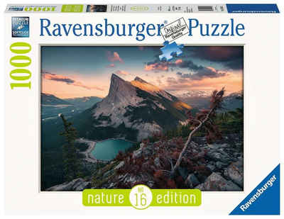 Ravensburger Puzzle Puzzle Rocky Mountains 1000 Teile für erfahrene Puzzler ab 14 Jahre, 1000 Puzzleteile