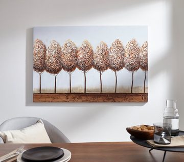 Home affaire Leinwandbild Trees, Motiv Bäume, 120x80 cm, Wohnzimmer
