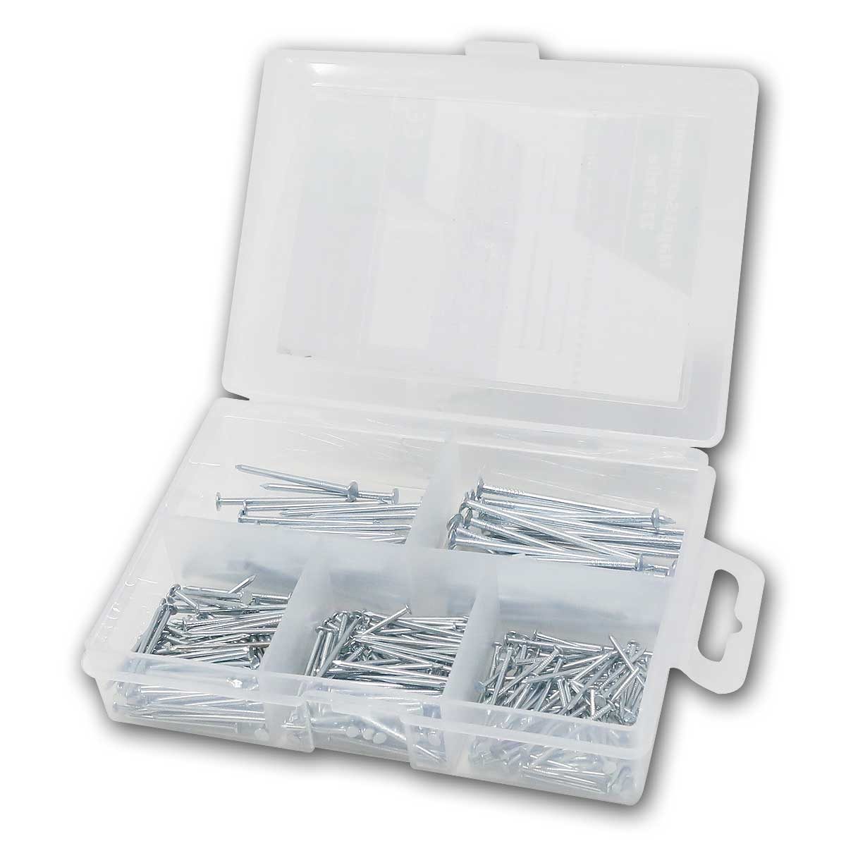 world-trading-net Stahlnagel Stahl-Nagel-Sortiment 275 Teile, 5 Nageltypen