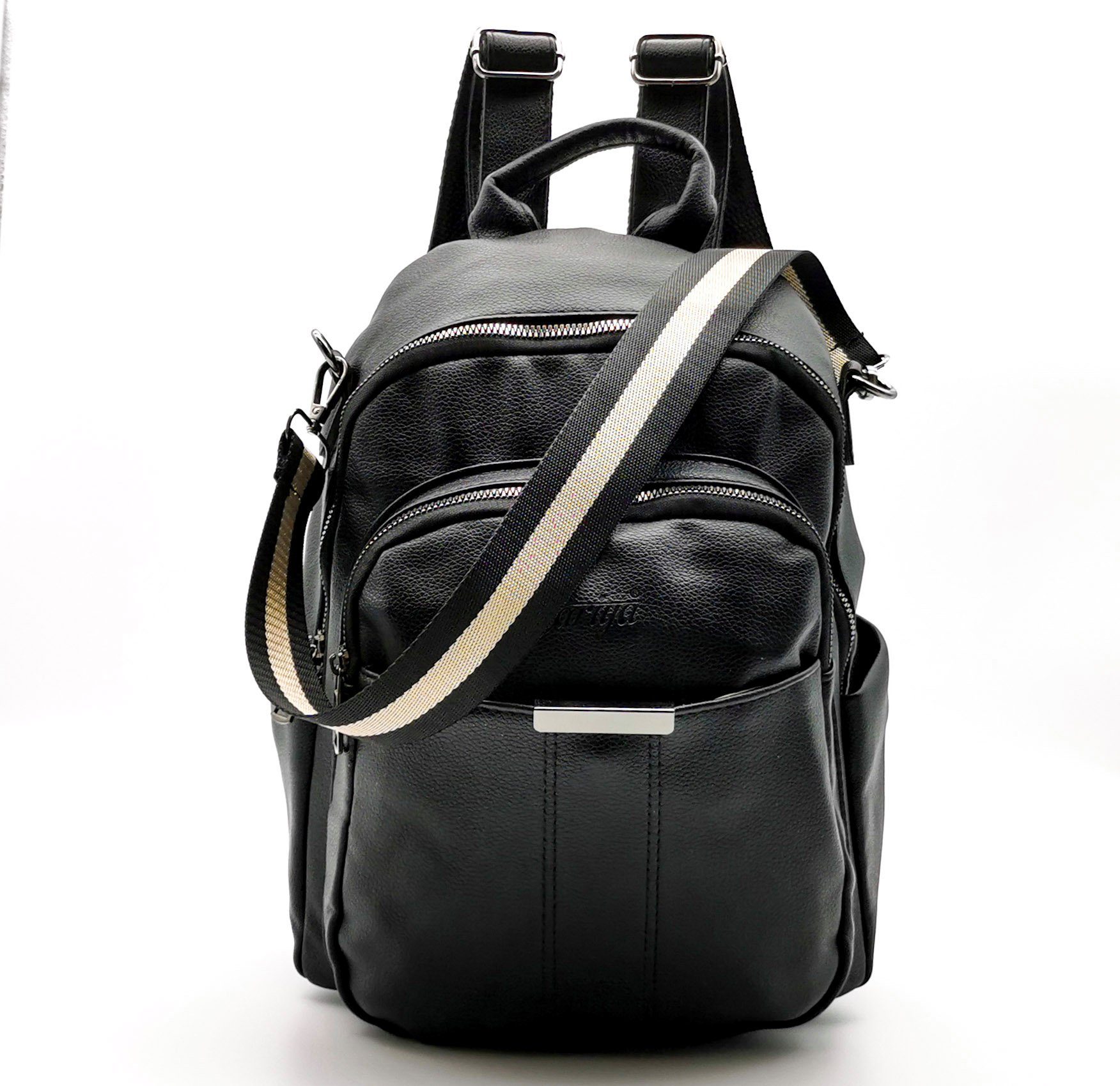 Ella Eisvogel Cityrucksack Edler Cityrucksack mit Metallreißverschlüssen - günstig online kaufen