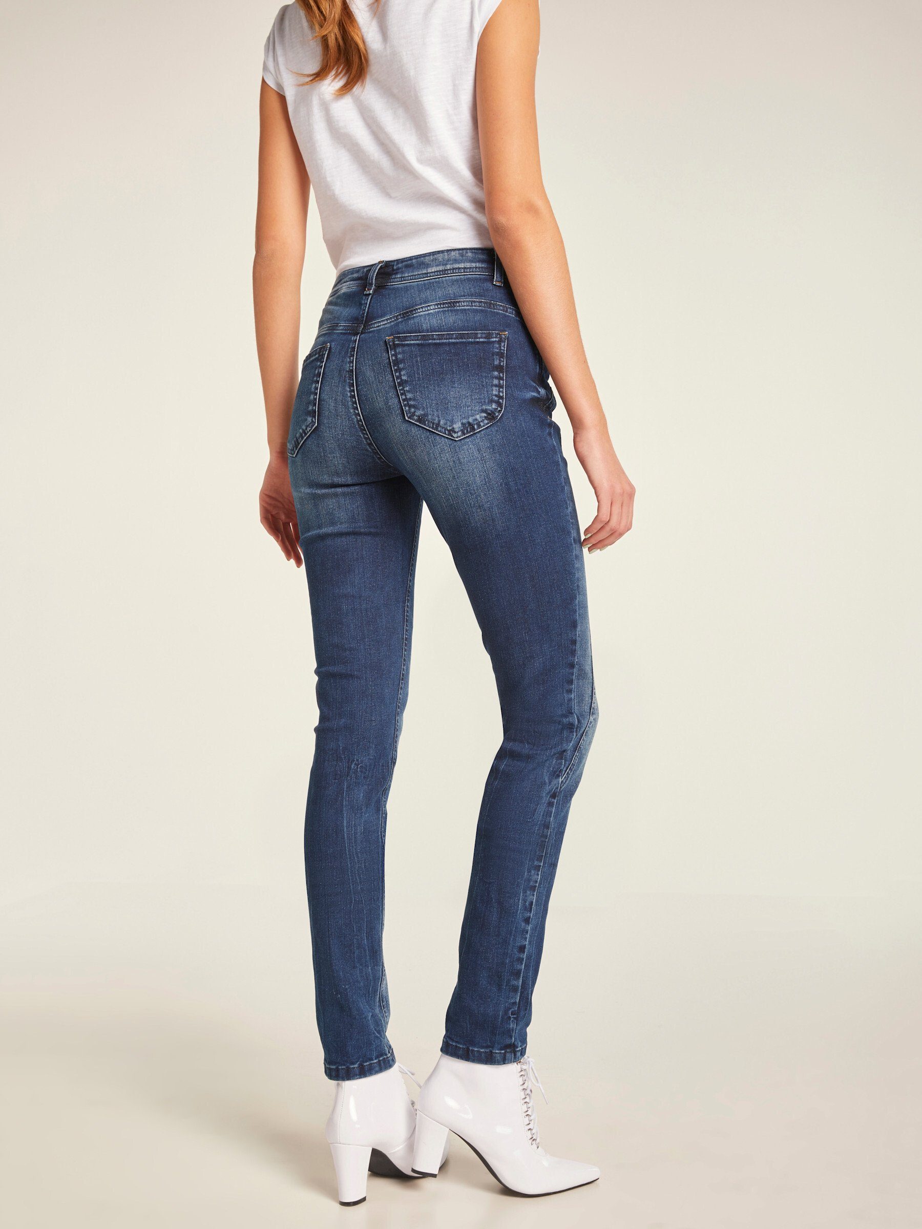 Bequeme dark used heine Jeans