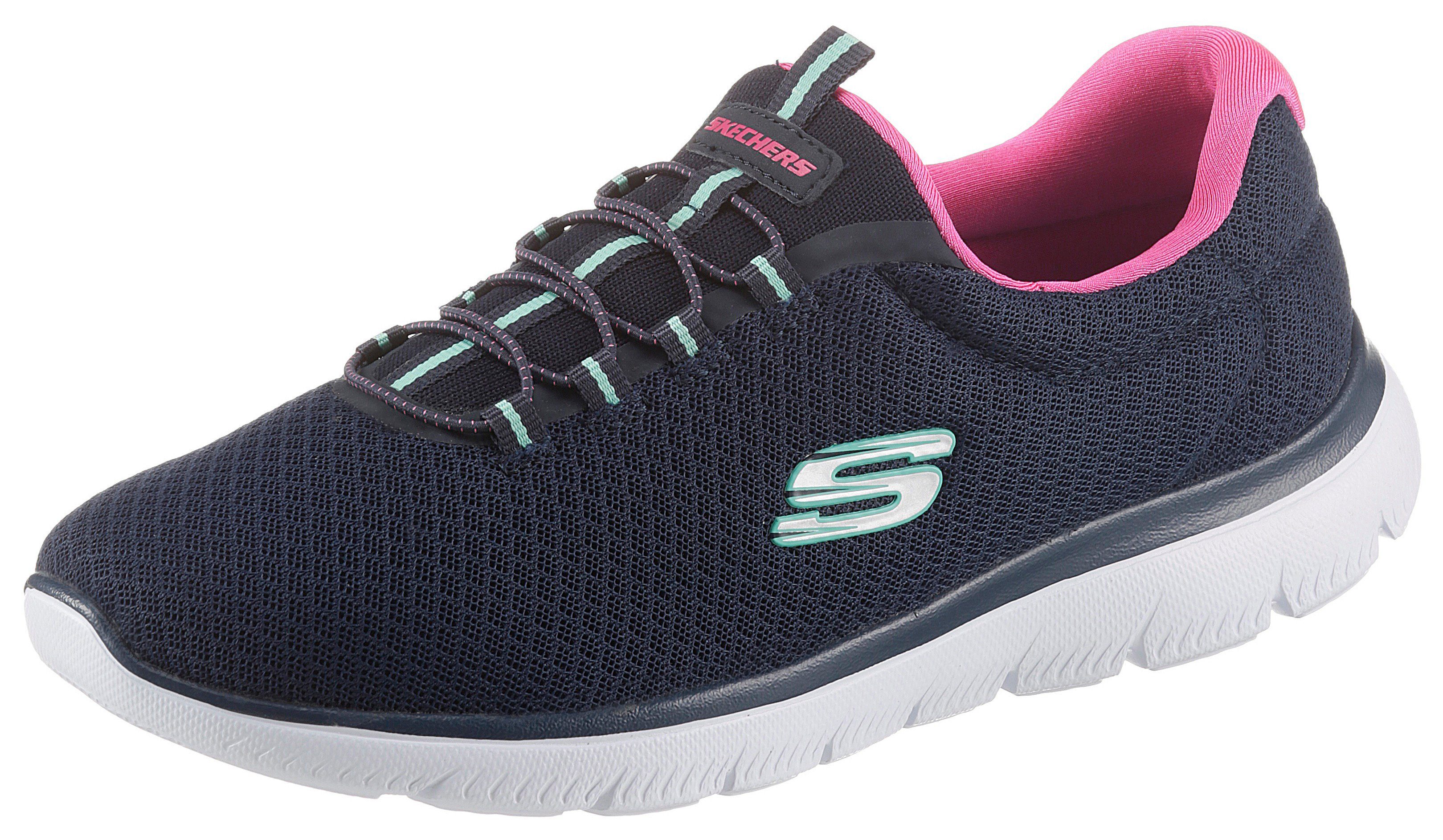 Skechers »SUMMITS« Slip-On Sneaker in Schuhweite G (weit) online kaufen |  OTTO