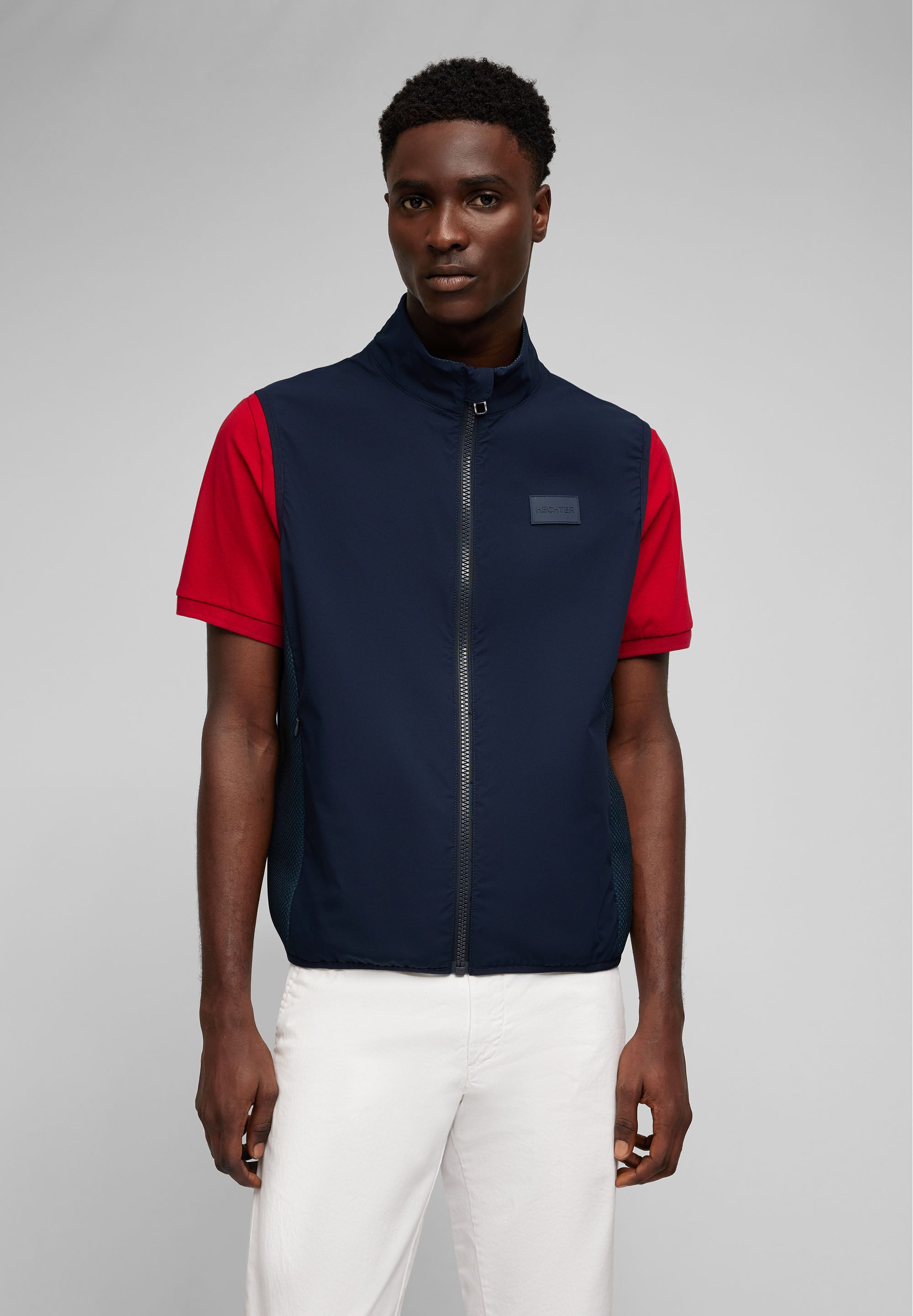 HECHTER PARIS Funktionsweste aus wasserdichtem 2-Lagen-Softshell-Material günstig online kaufen