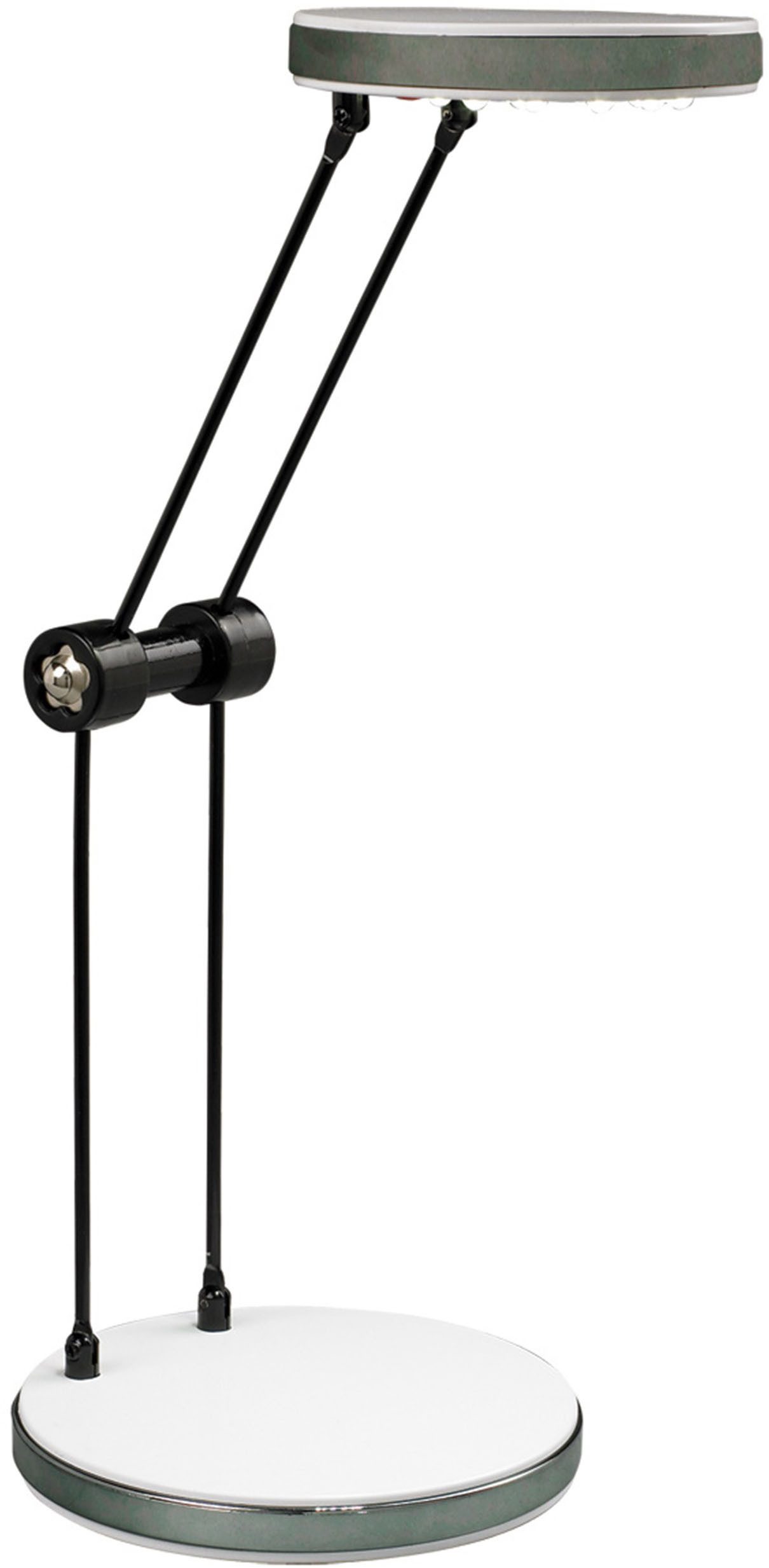 näve LED Tischleuchte Aleko, LED fest integriert, flexibel bewegliches Gestell, ein-/ aus Schnurschalter, H: ca. 30cm