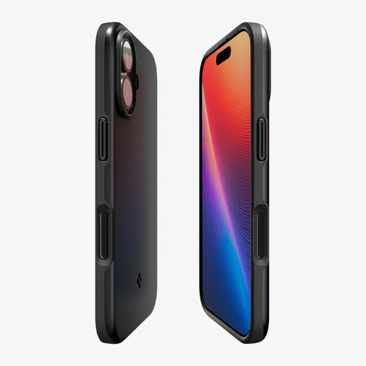 Spigen Backcover Spigen Thin Fit Backcover mit MagSafe Apple iPhone 17 - Black