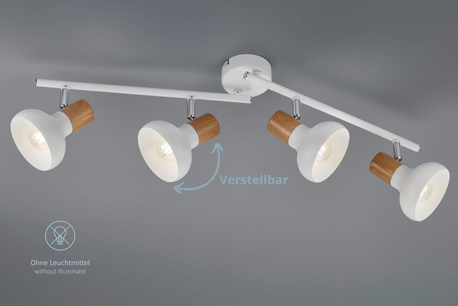 lightling Deckenleuchte Larissa, ohne Leuchtmittel, Wand- günstig online kaufen