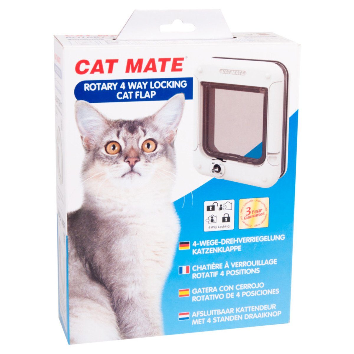 Katzenklappe Katzentür abschließbar