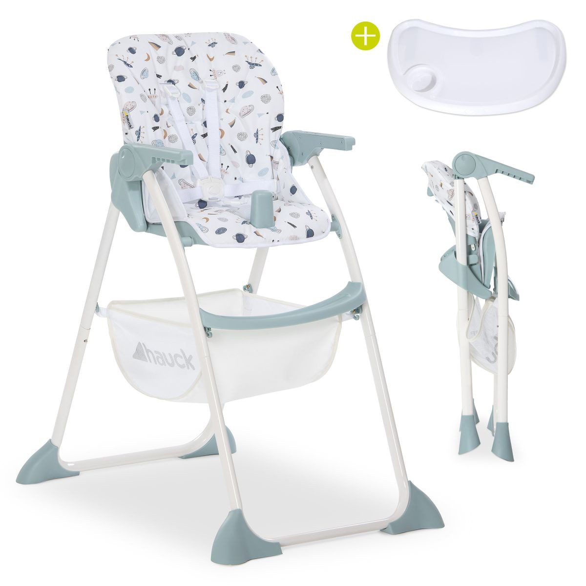 Hauck Tischsitz Sit N Fold - Space, Kinderhochstuhl ab 6 Monate bis 15 kg v günstig online kaufen