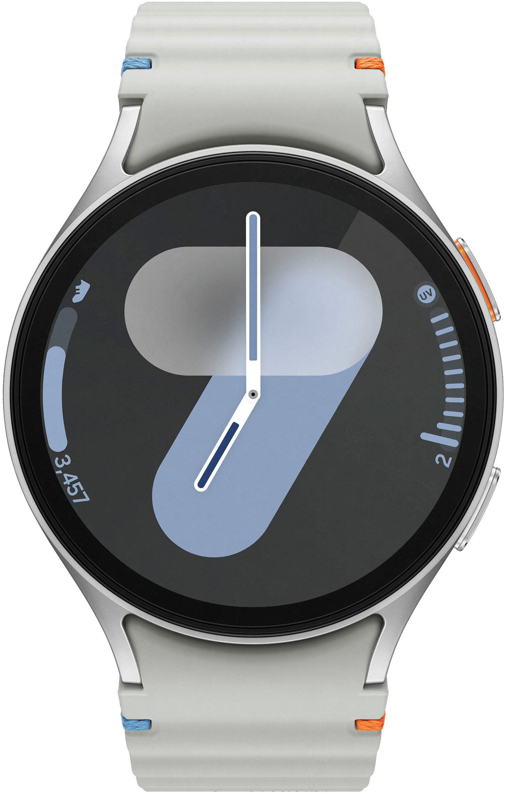 Samsung Galaxy Watch 7 Smartwatch (Wear OS by Samsung) silberfarben