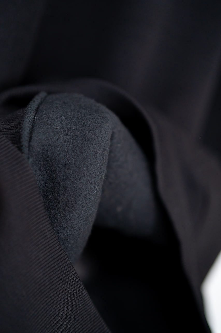 LEMONI Hoodie Warmer langer Kapuzenpullover aus Baumwolle mit Pailletten Pailletten