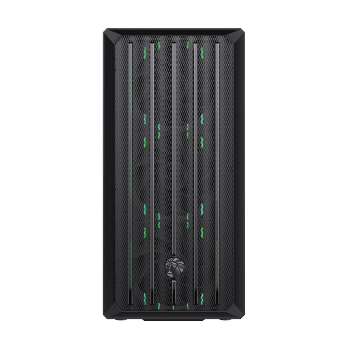 GAMEMAX Gaming-Gehäuse Claw 460, Midi-Tower, ohne Netzteil, USB/Audio, ATX, ATX, M-ATX, ITX; 2x USB 3.0, 1x USB-C