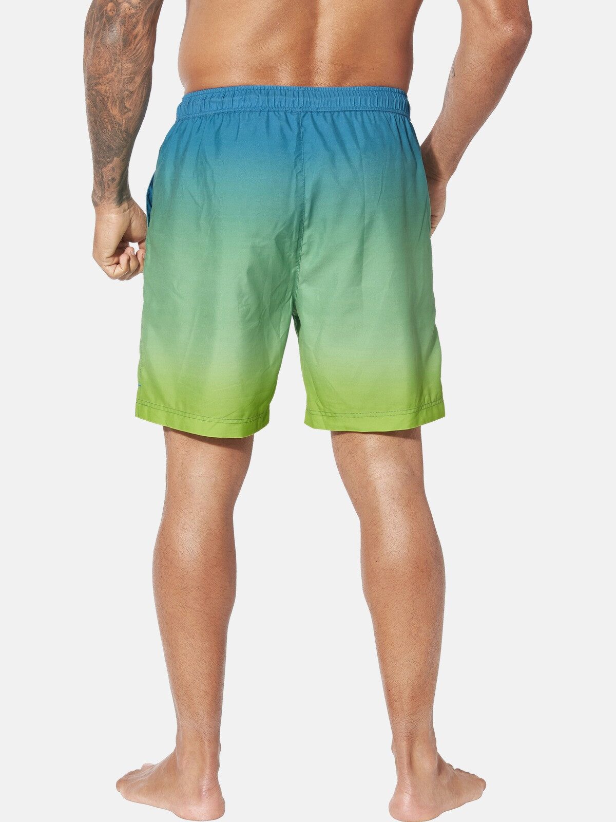 Jan Vanderstorm Badeshorts WERENFRIED (1-St) im Farbverlauf mit Taschen günstig online kaufen