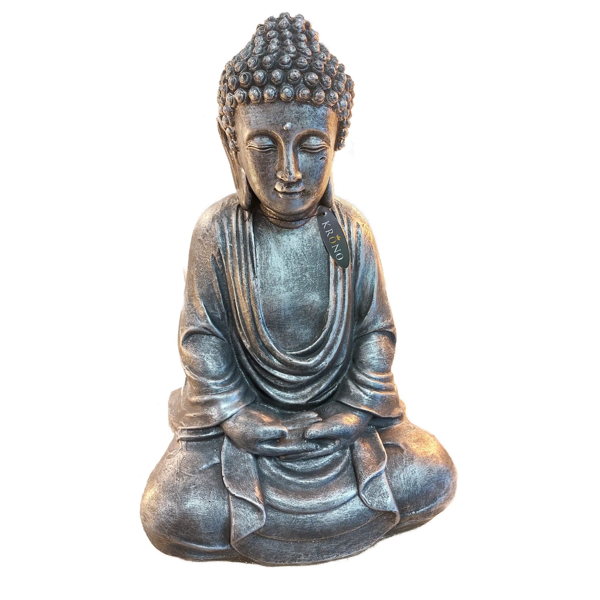 TIZIANO - DESIGN & EMOTIONS Dekofigur Tiziano Krono Buddha sitzend 42 cm