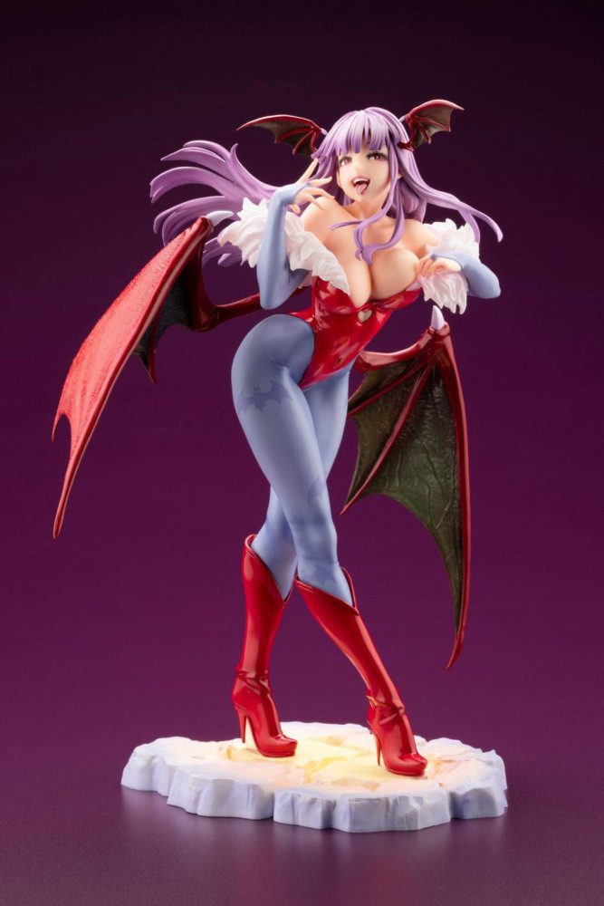 Kotobukiya Actionfigur Darkstalkers Bishoujo PVC Statue 1/7 Morrigan Limited Edition 23 cm